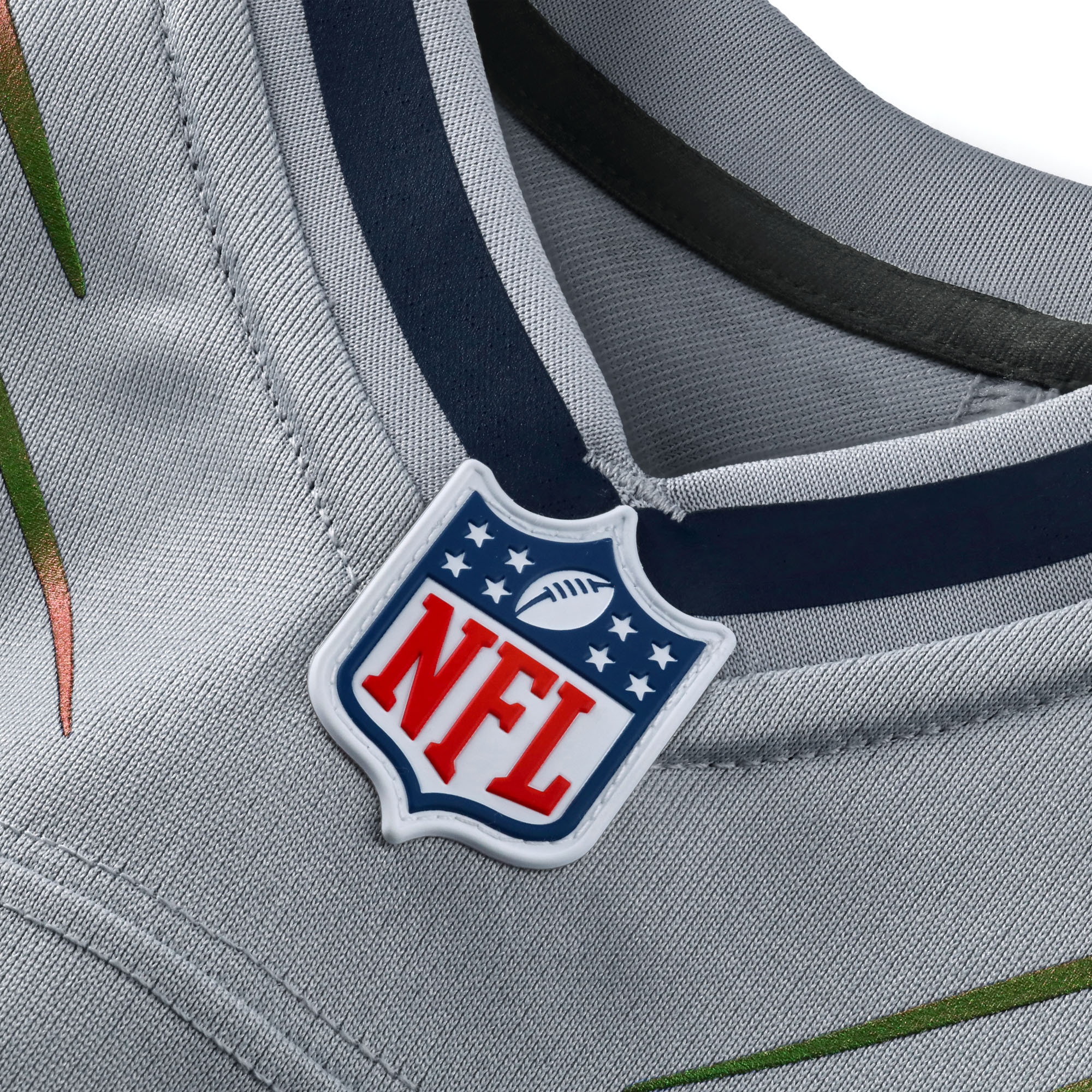 12s Seattle Seahawks #12 Women's 2025 Rivalries Collection Game Jersey - Wolf Gray