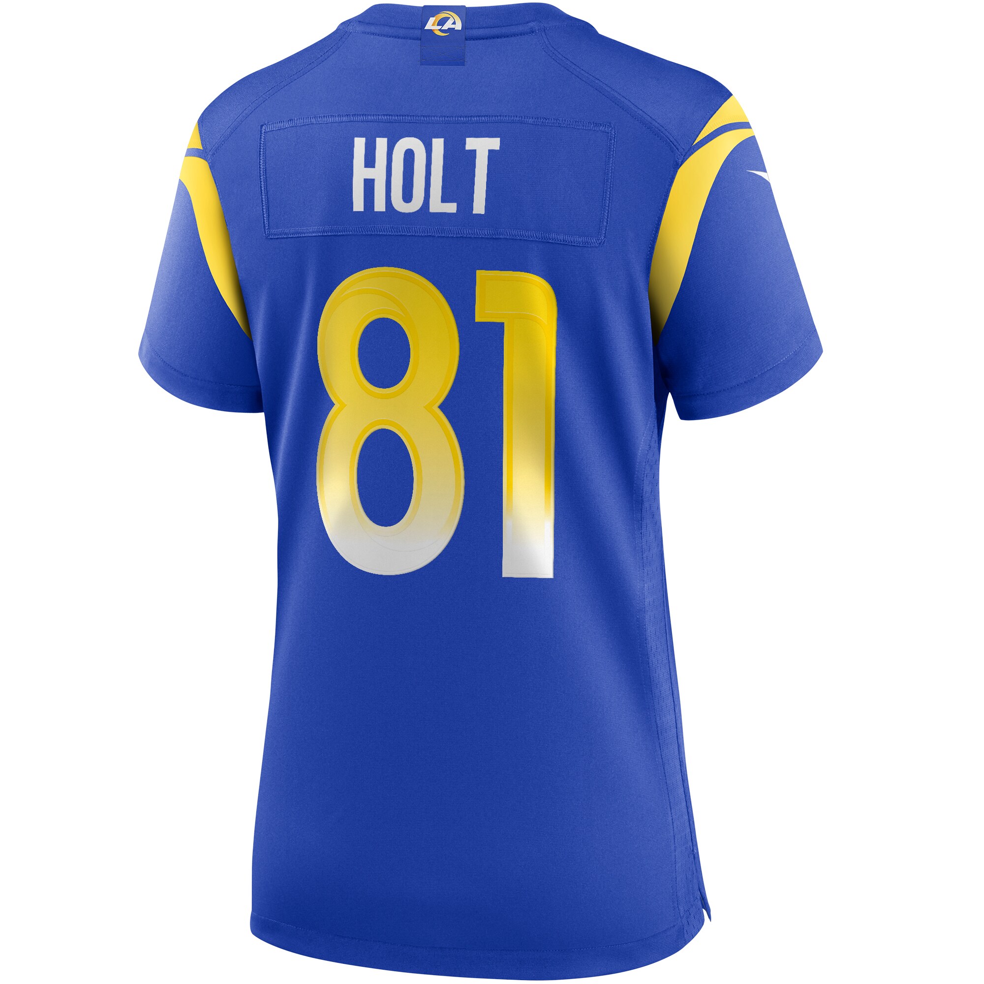 Torry Holt Los Angeles Rams Women's Game Retired Player Jersey - Royal