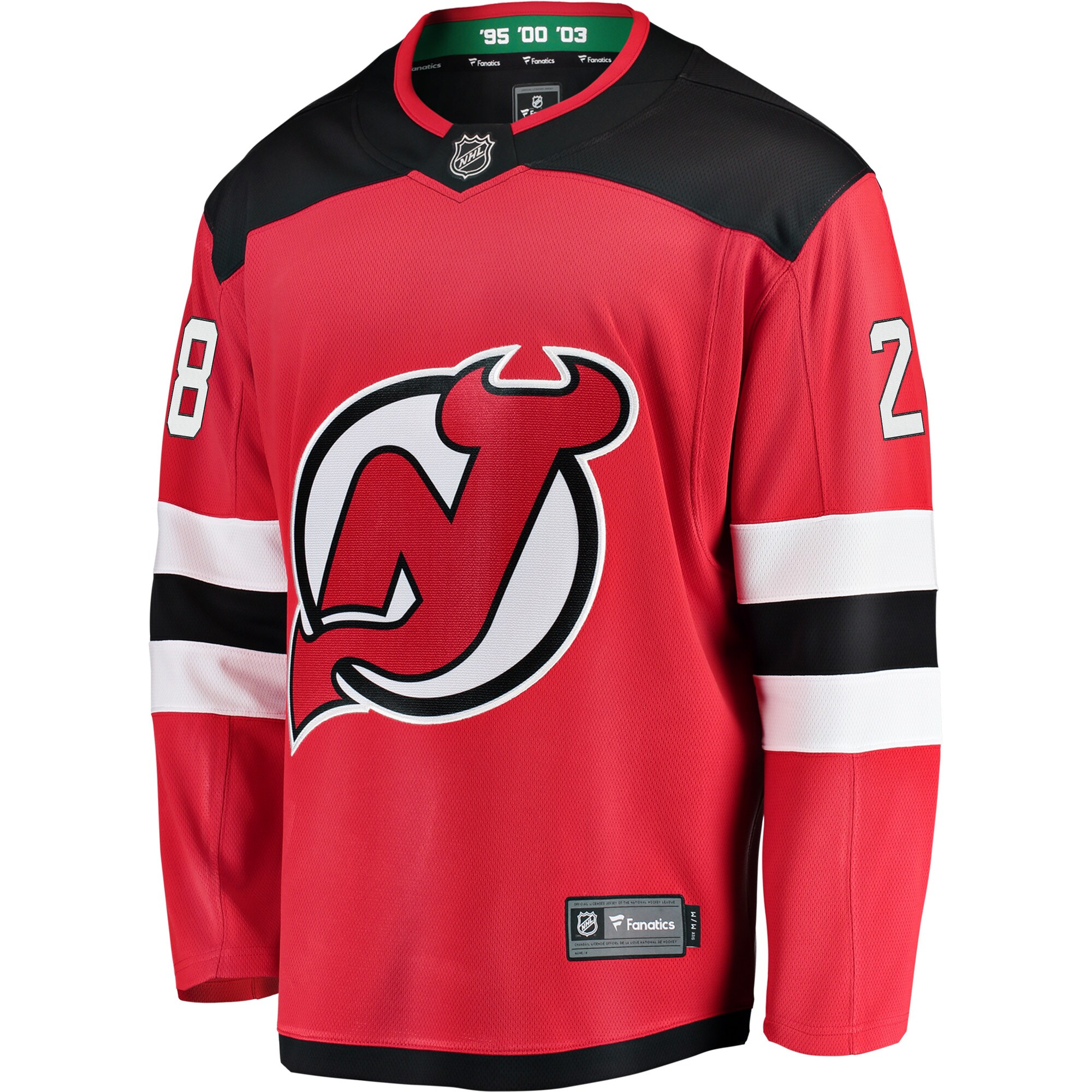 Damon Severson New Jersey Devils Home Breakaway Player Jersey - Red