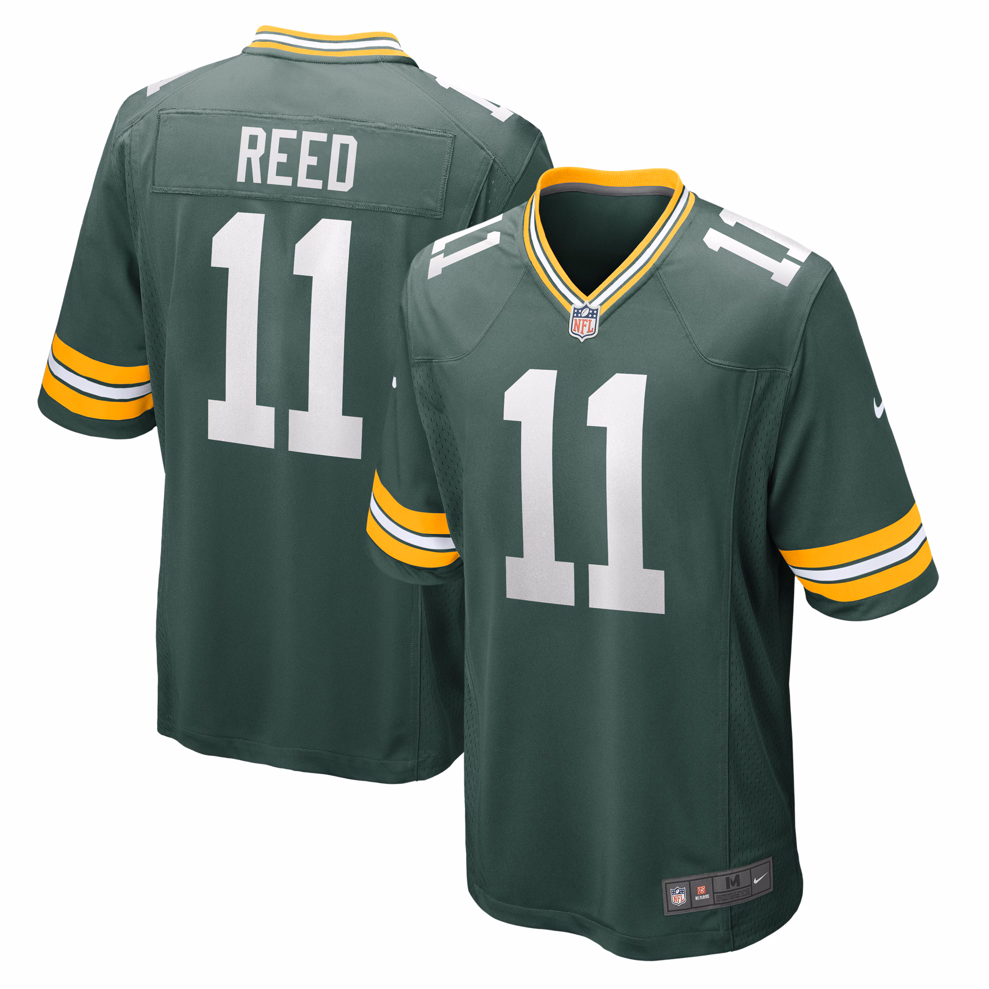 Jayden Reed Green Bay Packers  Game Jersey -  Green