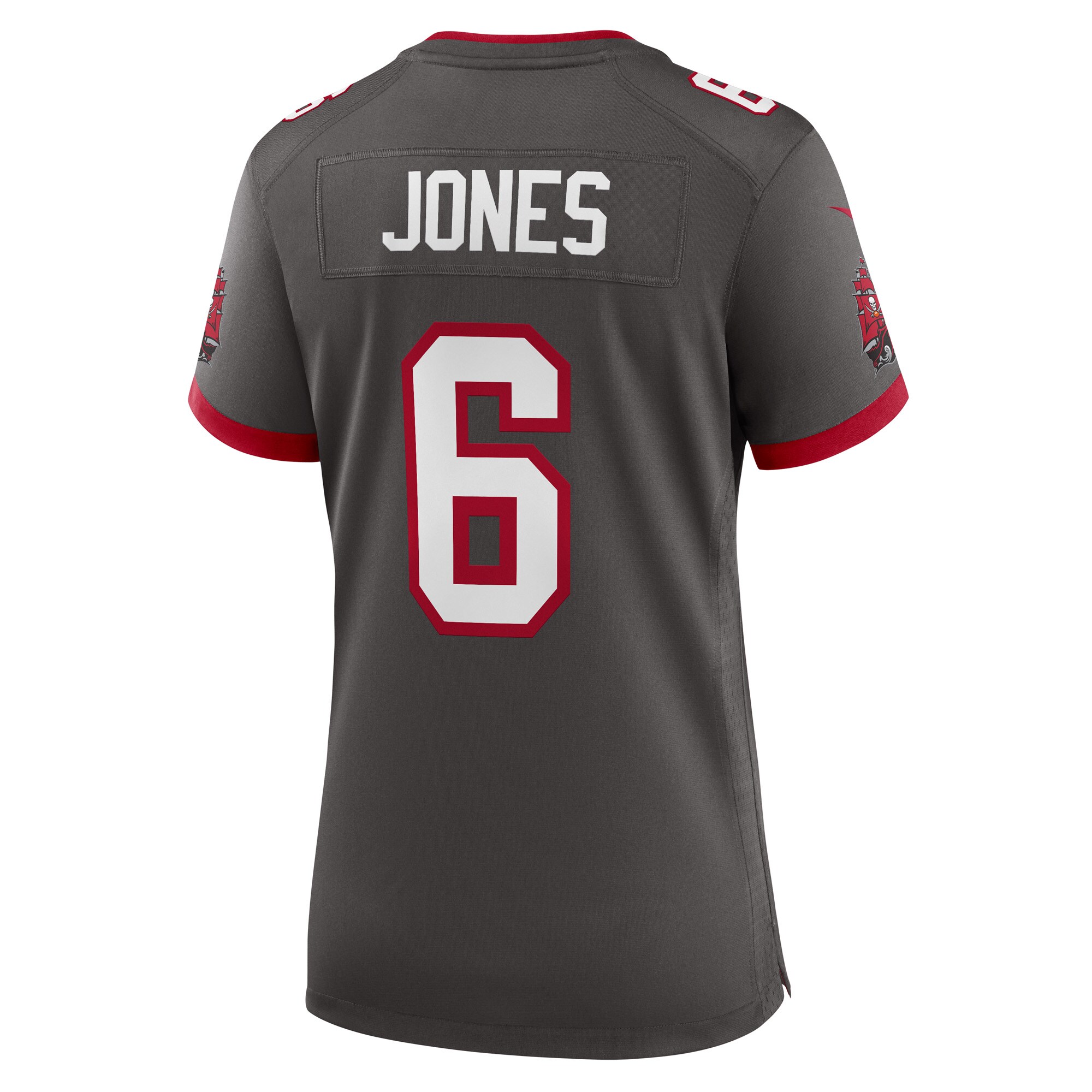 Julio Jones Tampa Bay Buccaneers  Women's Player Game Jersey - Pewter