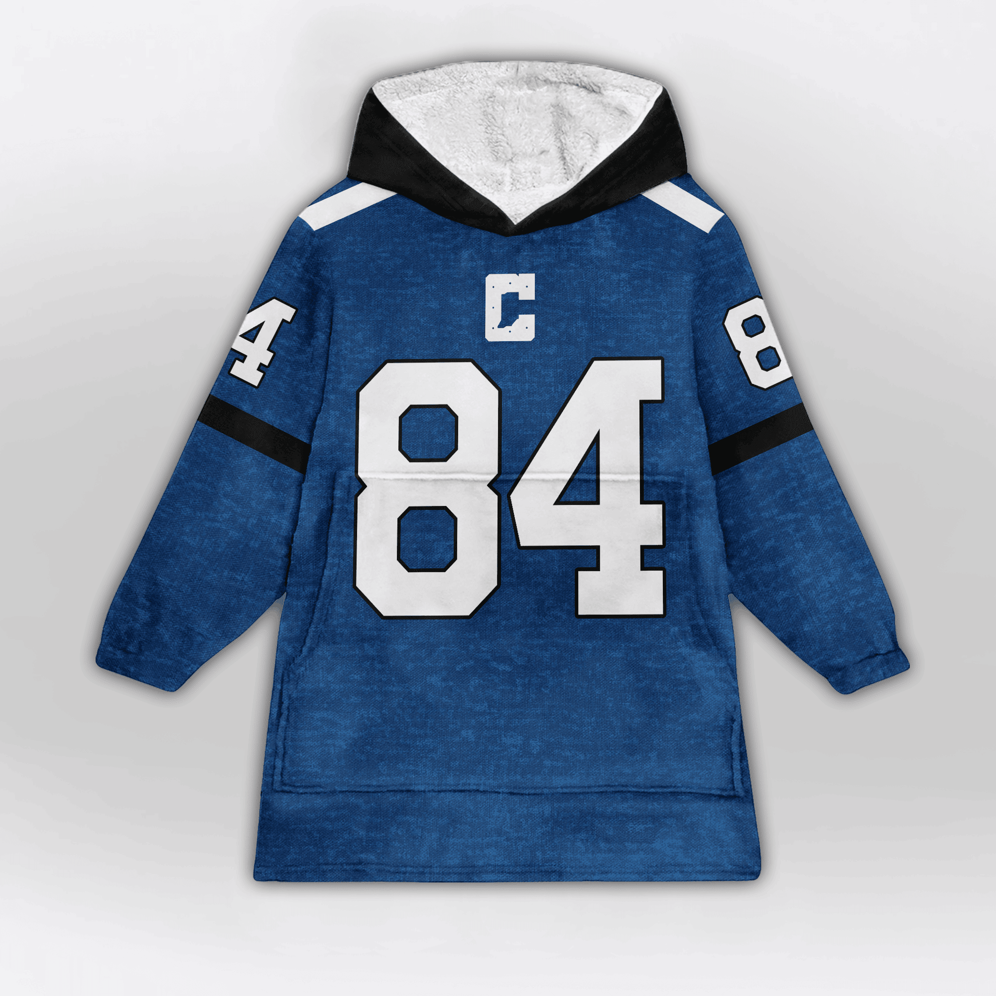 Kid 84 Indianapolis Football Unisex Blanket Hoodie