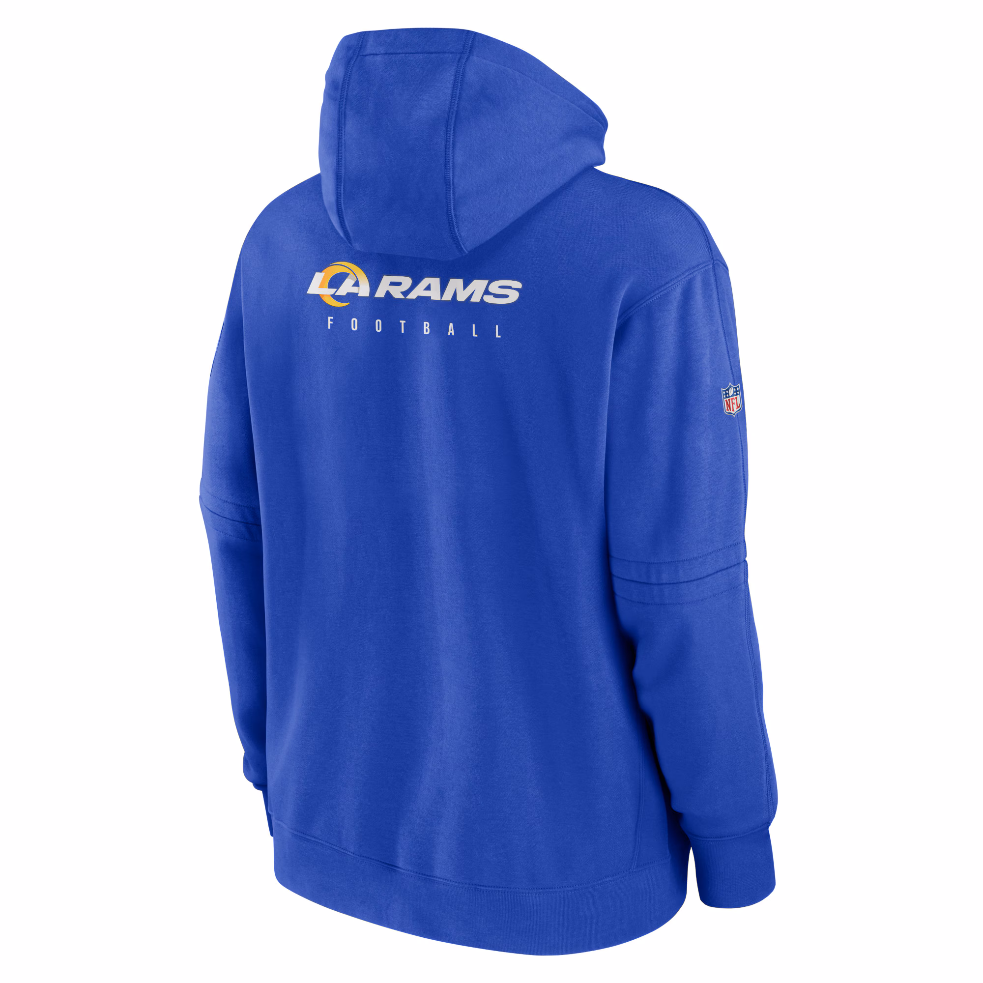 Los Angeles Rams Sideline Club Fleece Pullover Hoodie - Royal