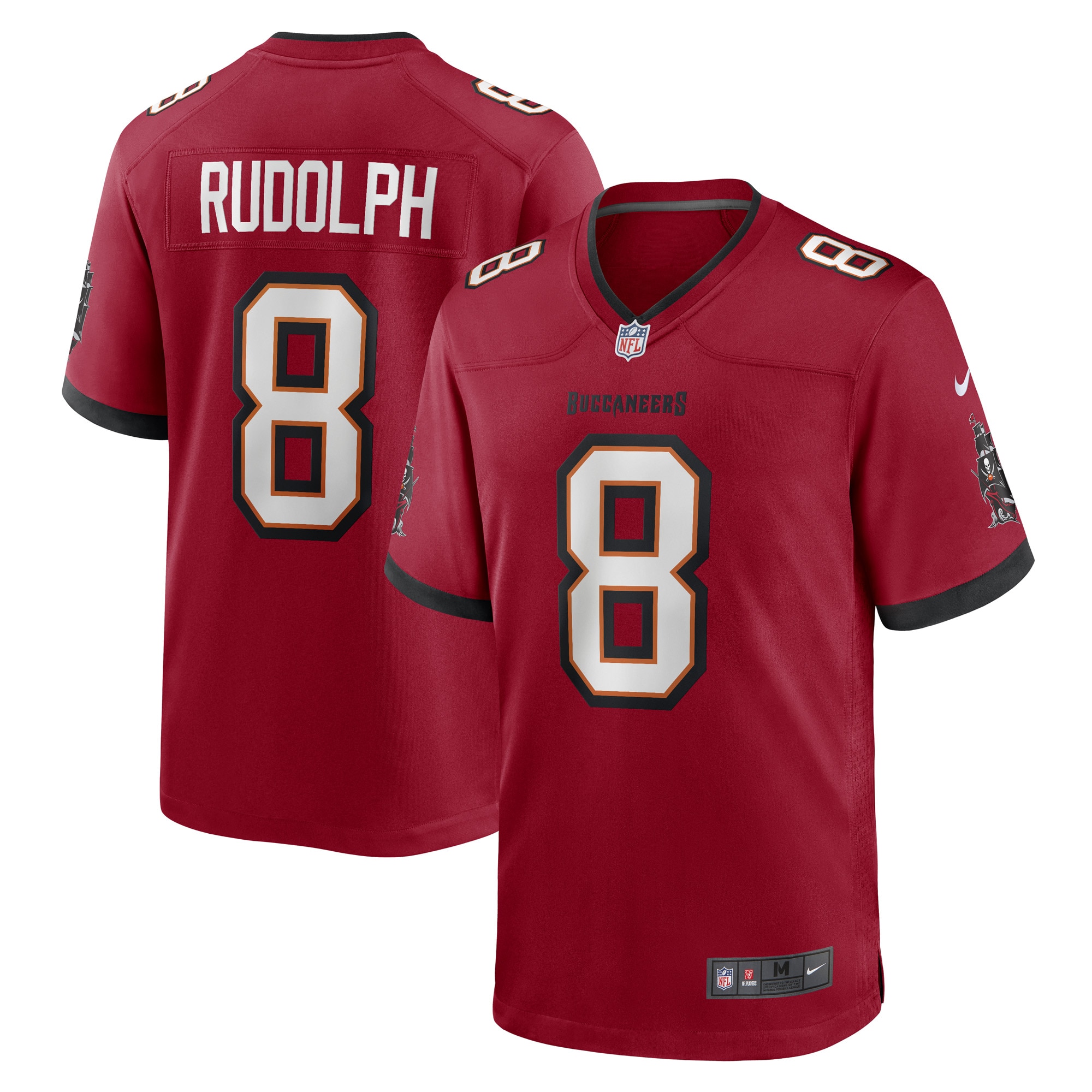 Kyle Rudolph Tampa Bay Buccaneers  Game Player Jersey - Red