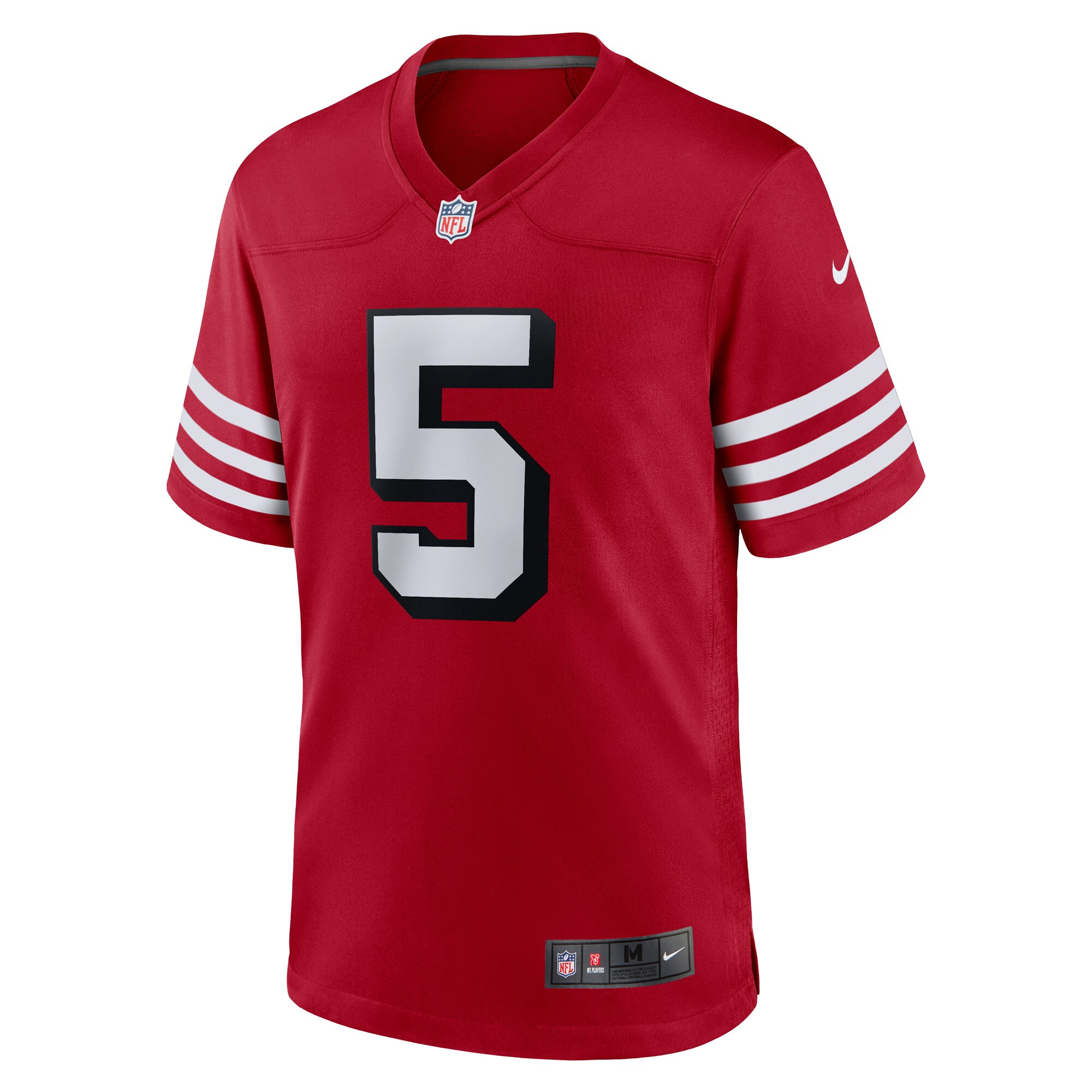 Trey Lance San Francisco 49ers  Alternate Game Player Jersey - Scarlet