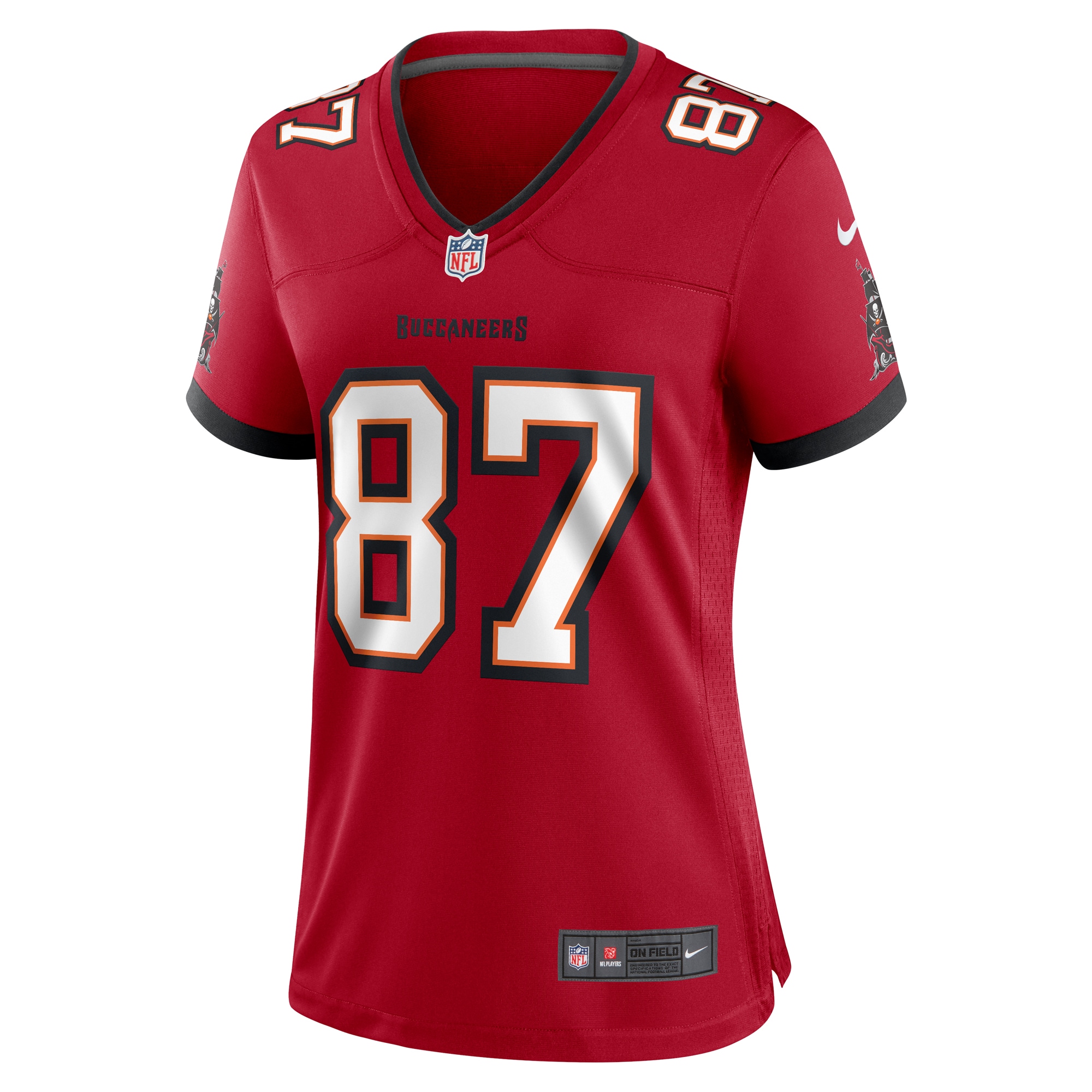 Payne Durham Tampa Bay Buccaneers Women's  Game Jersey -  Red
