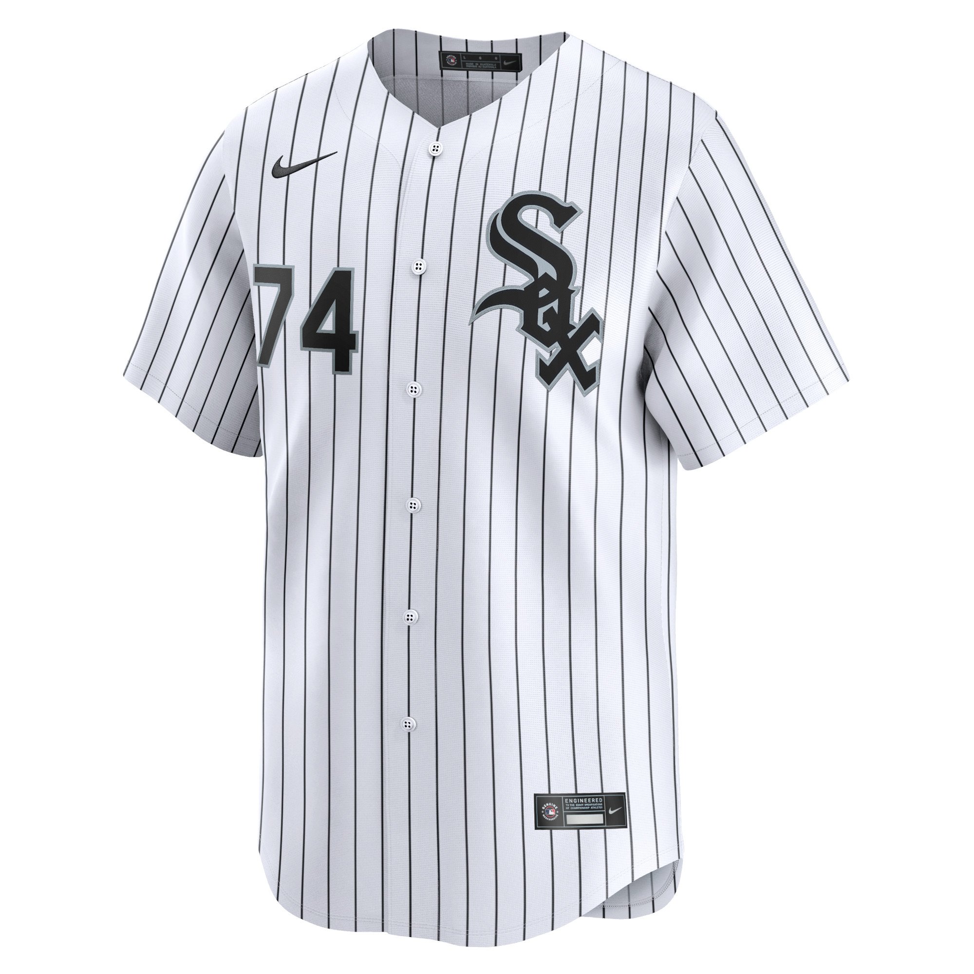 Men's Chicago White Sox Eloy Jimenez  White Home Limited Player Jersey