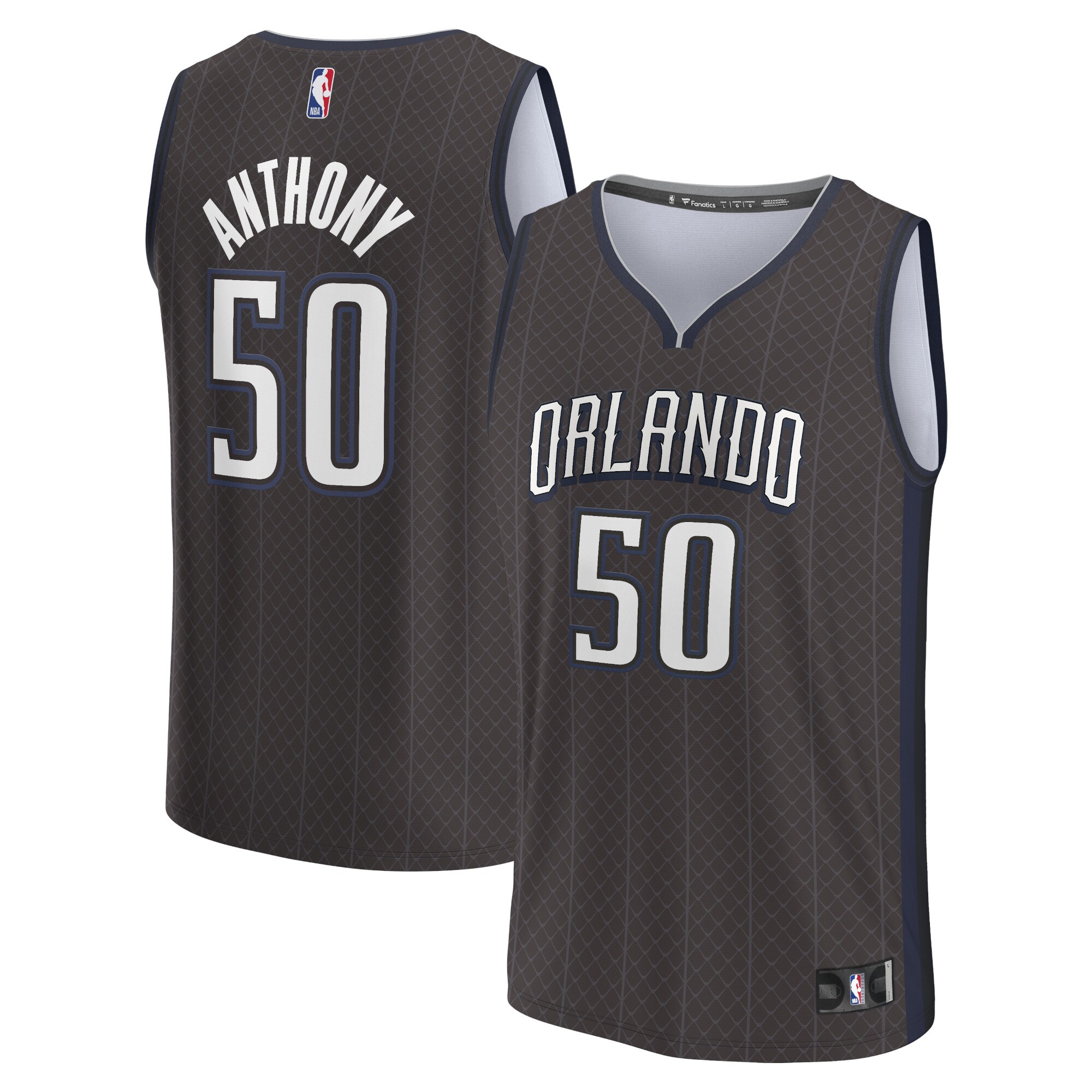 Cole Anthony Orlando Magic  2022/23 Fastbreak Jersey - City Edition - Black