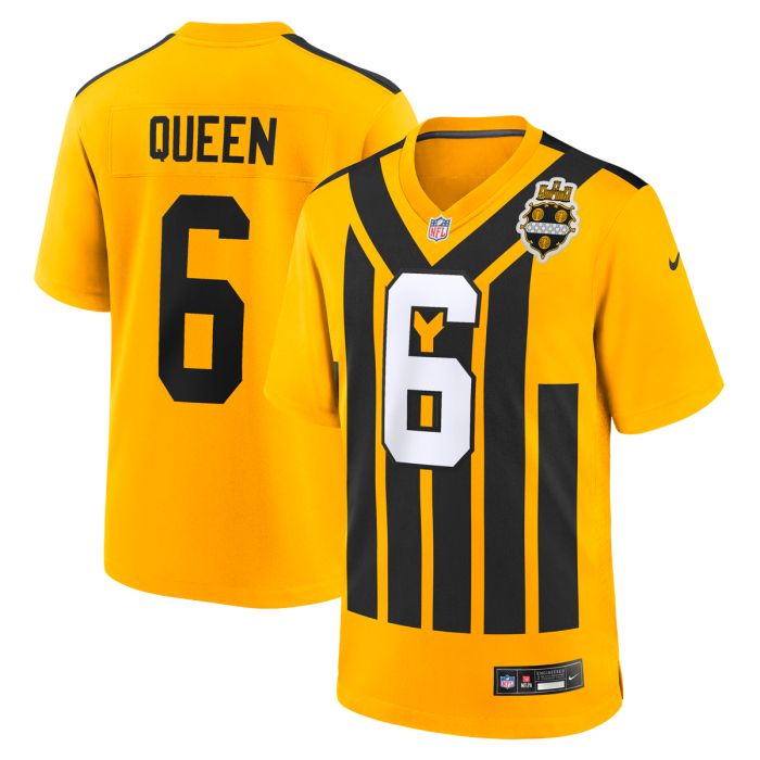 Patrick Queen #6 Men's Replica '33 Throwback Jersey