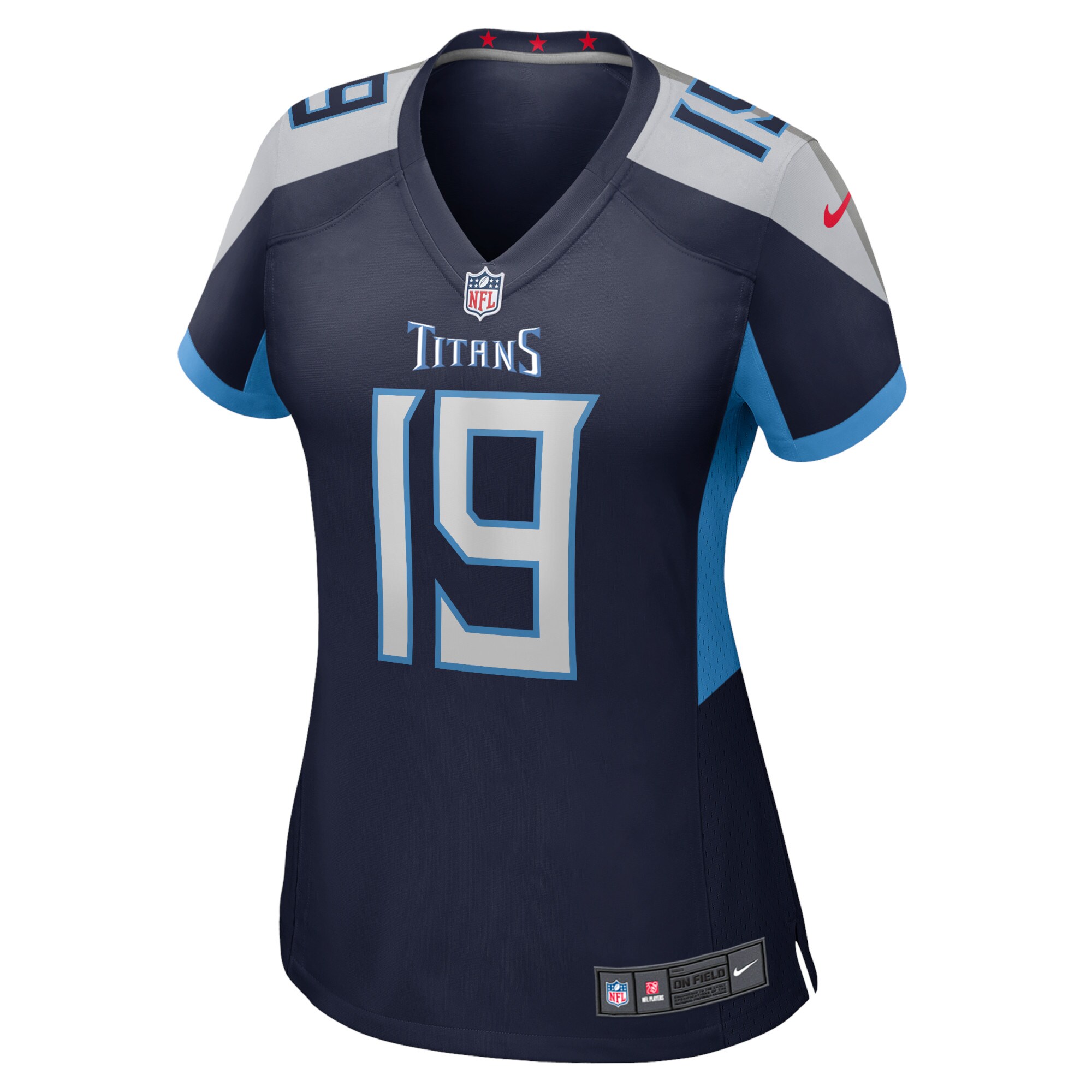 Chris Conley Tennessee Titans  Women's Home Game Player Jersey - Navy
