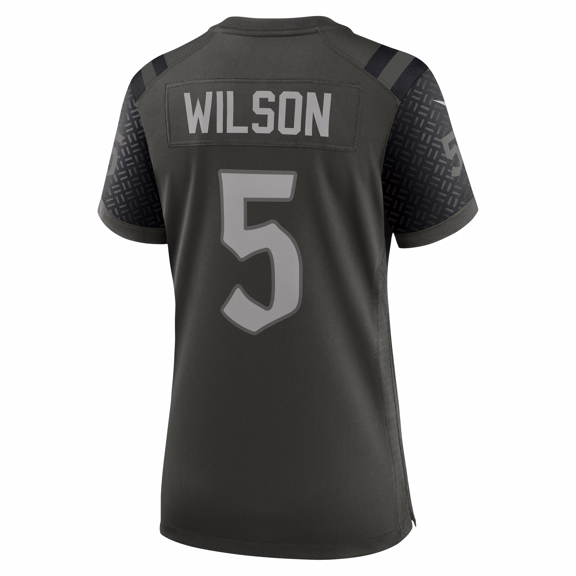 Garrett Wilson #5 New York JetsWomen's 2025 Rivalries Collection Game Jersey - Gotham Green