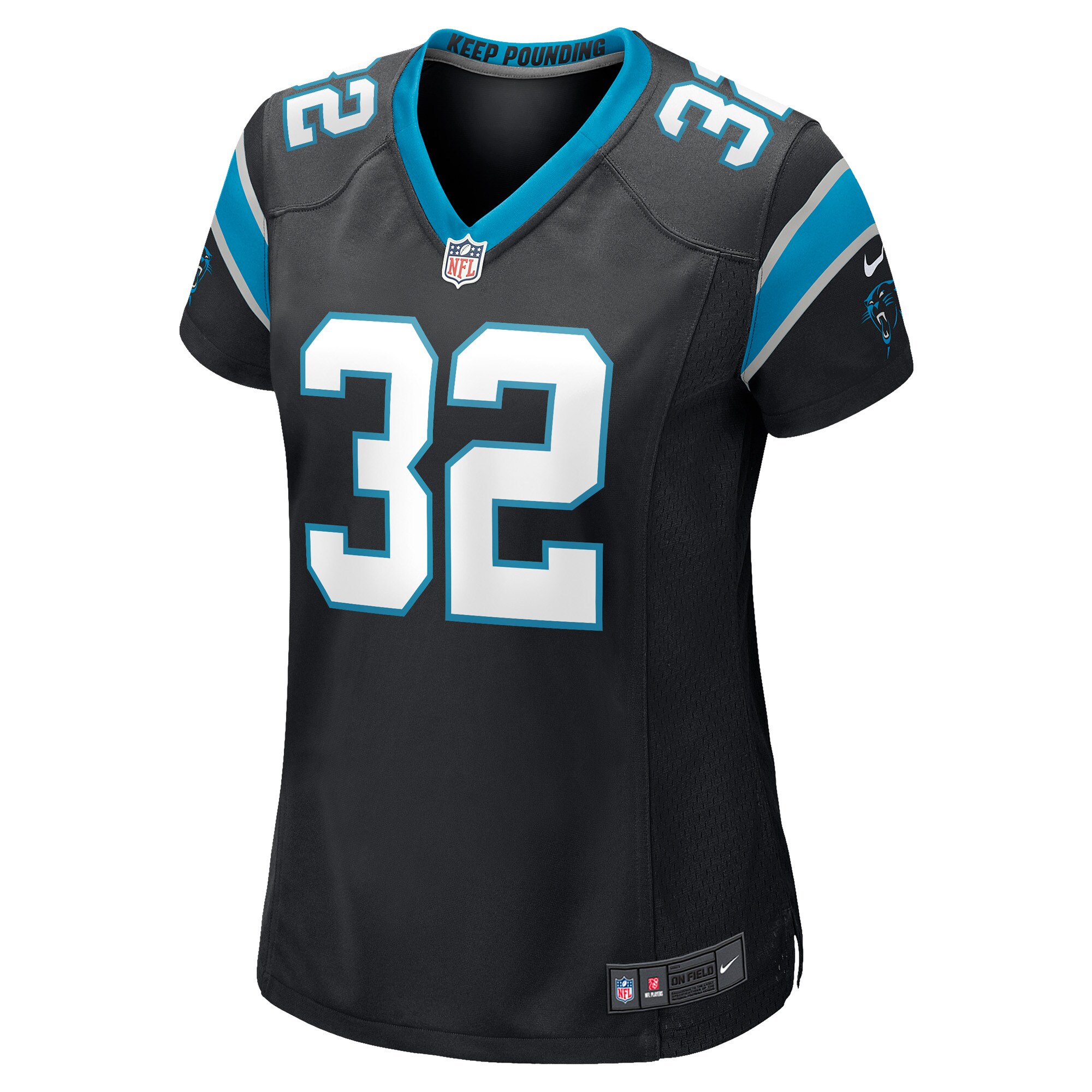 Tae Hayes Carolina Panthers  Women's Game Player Jersey - Black