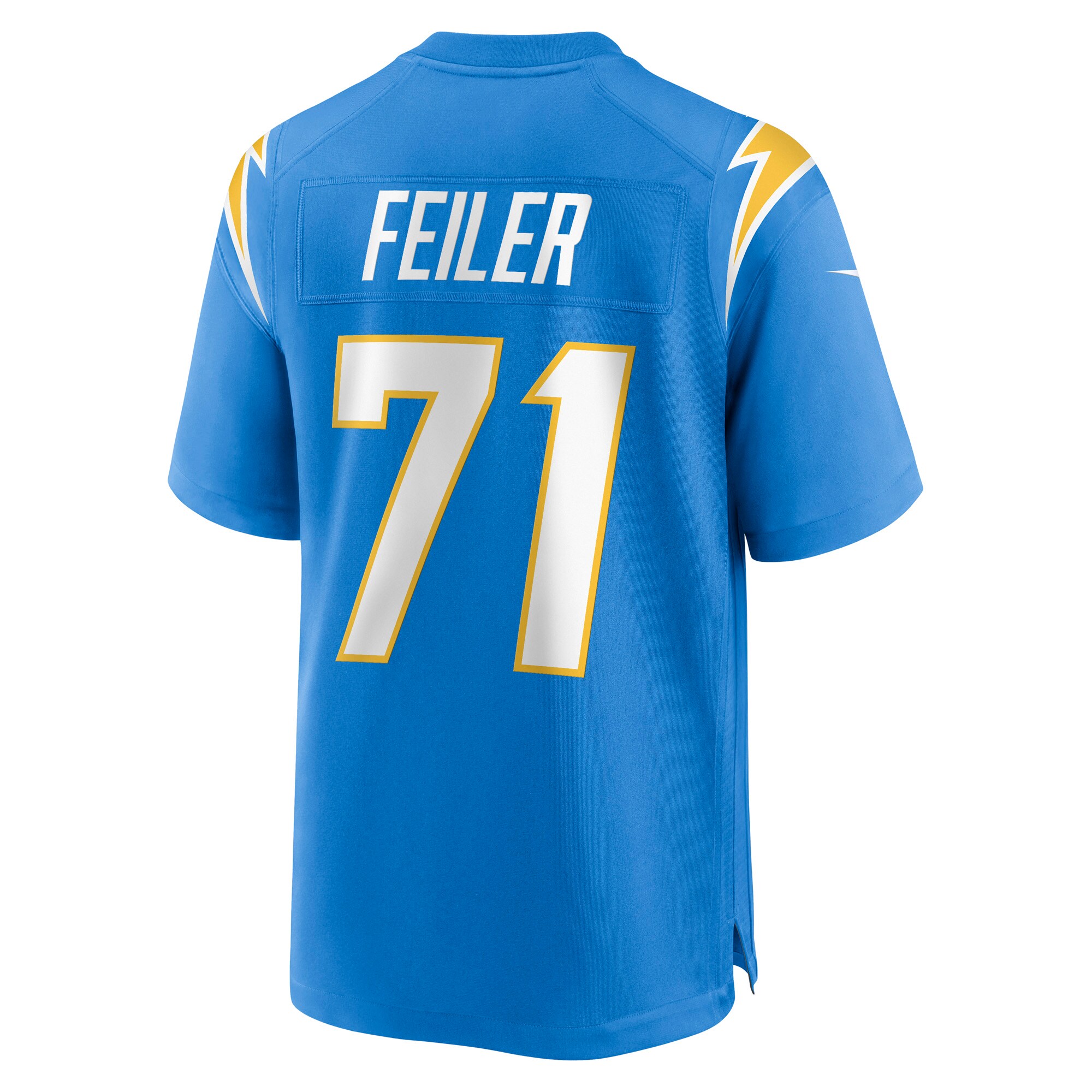 Matt Feiler Los Angeles Chargers  Game Player Jersey - Powder Blue