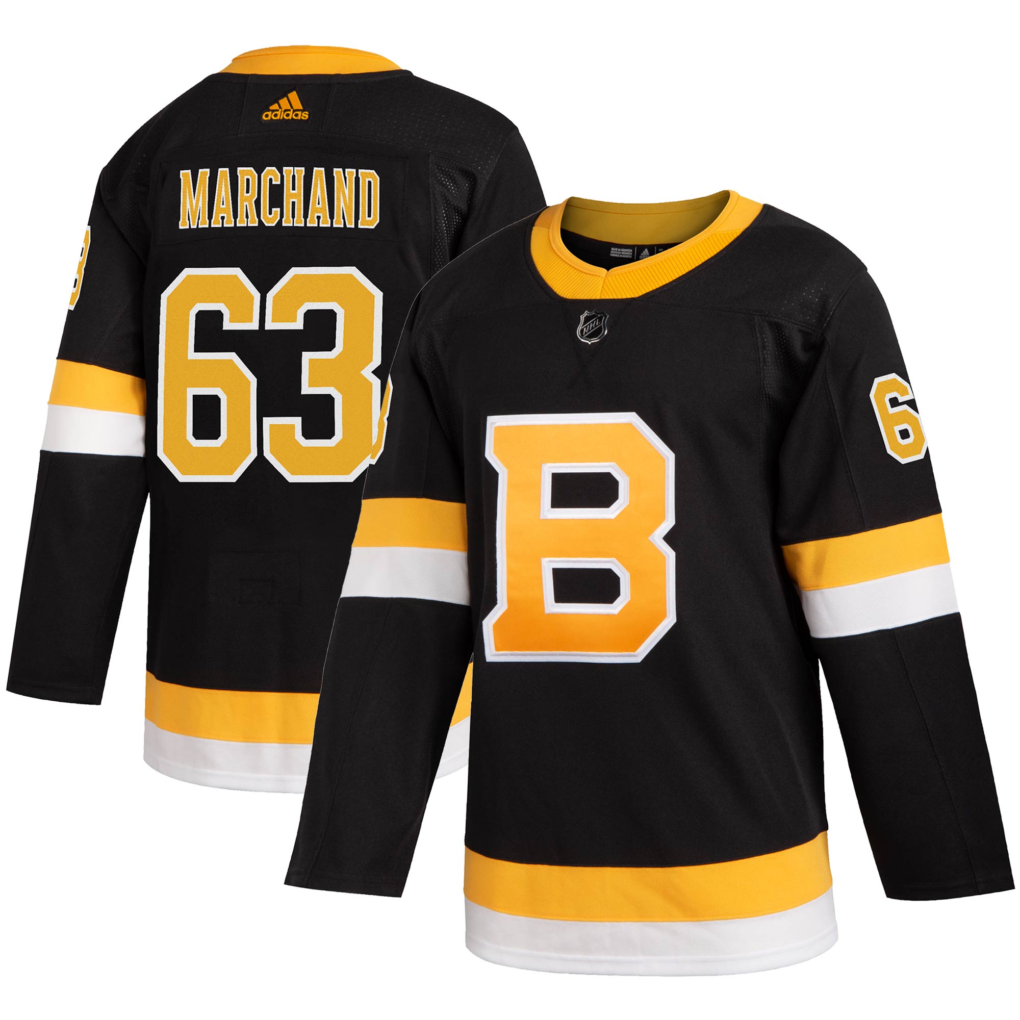 Brad Marchand Boston Bruins  2019/20 Alternate Authentic Player Jersey - Black