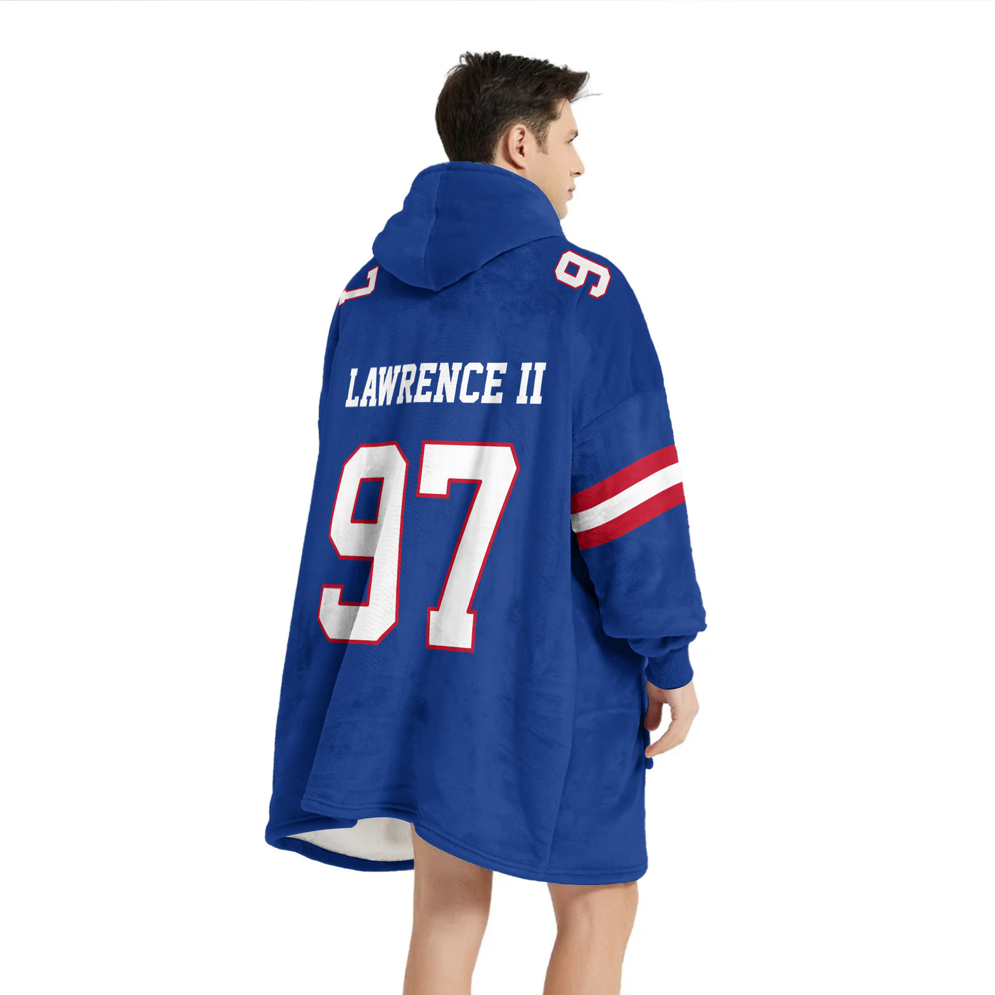 Adult 97 New York G Football Unisex Blanket Hoodie