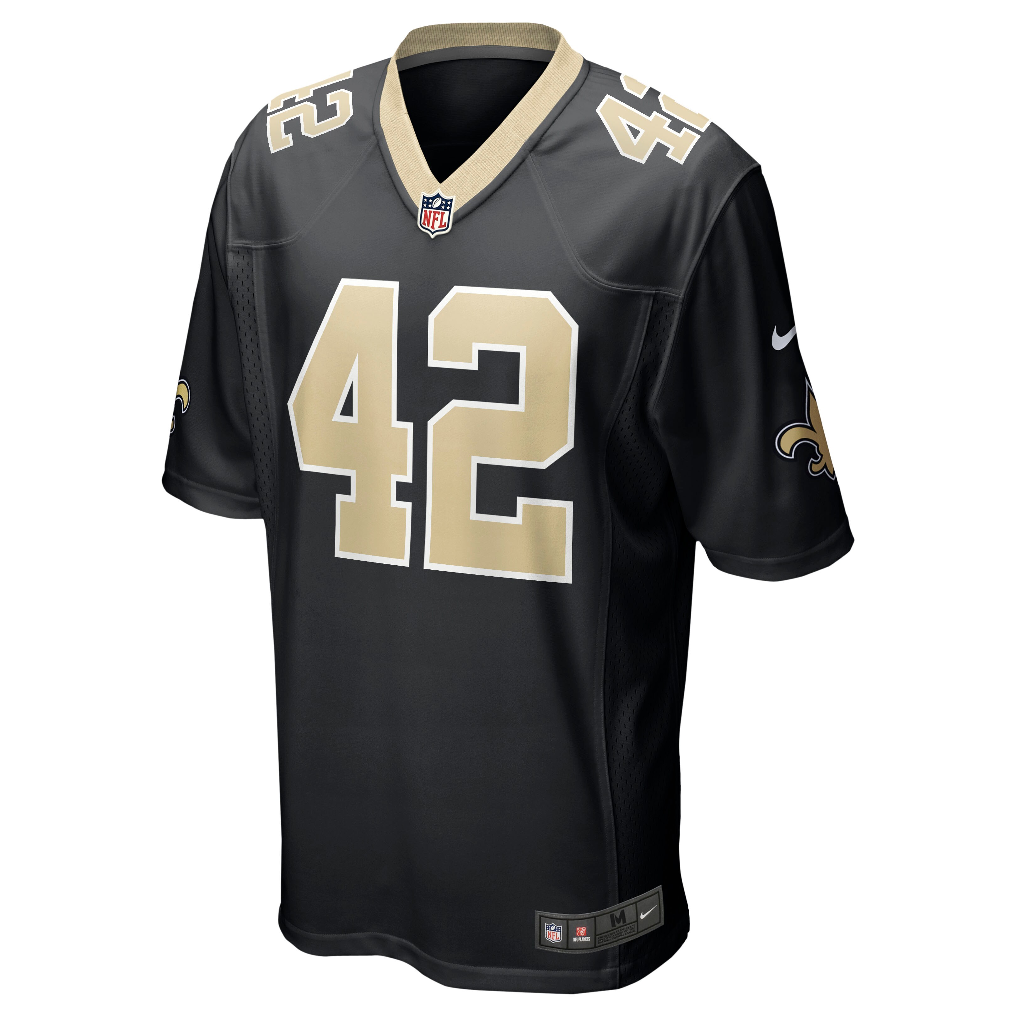 Chase Hansen New Orleans Saints Game Jersey - Black