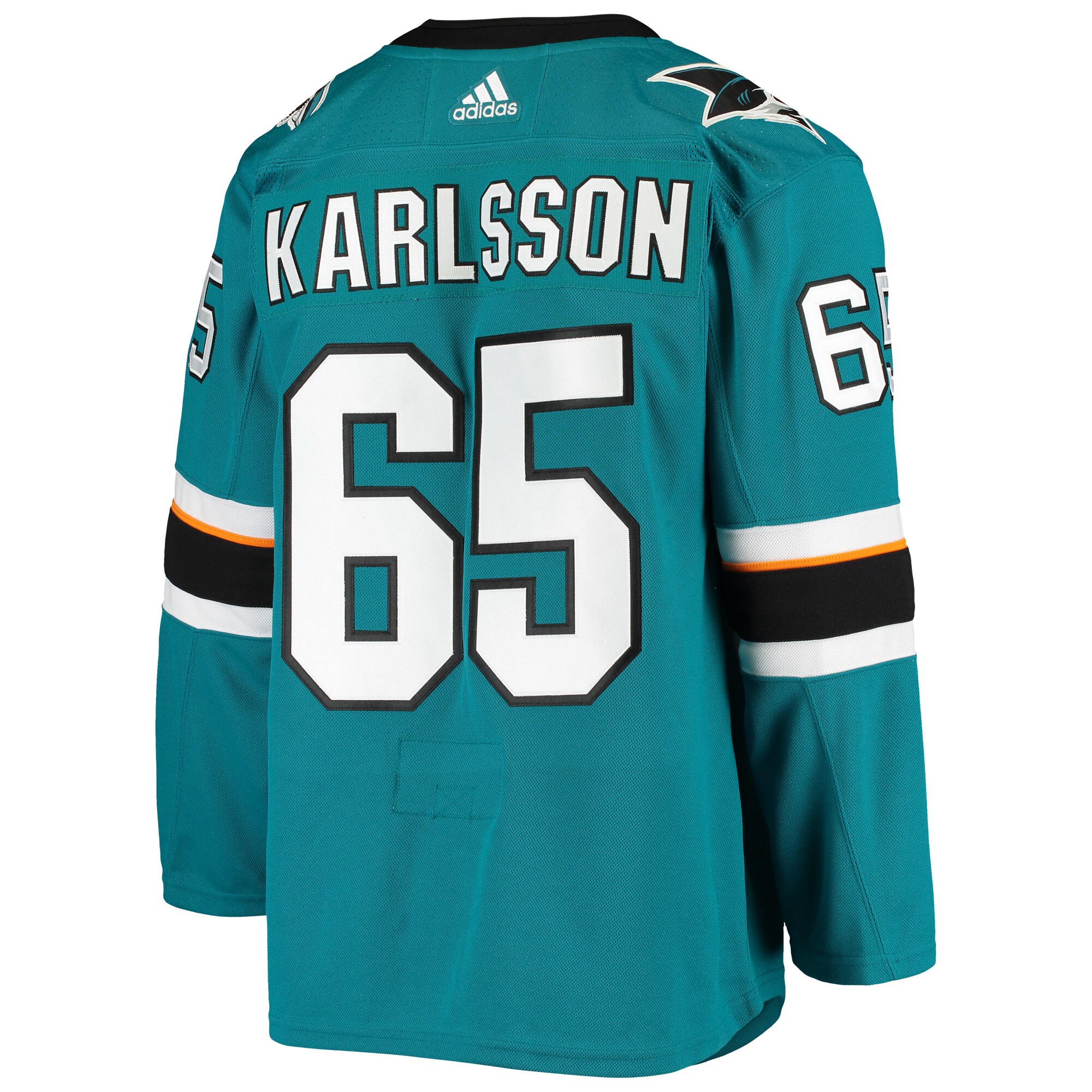 Erik Karlsson San Jose Sharks  Home Authentic Player Jersey - Teal