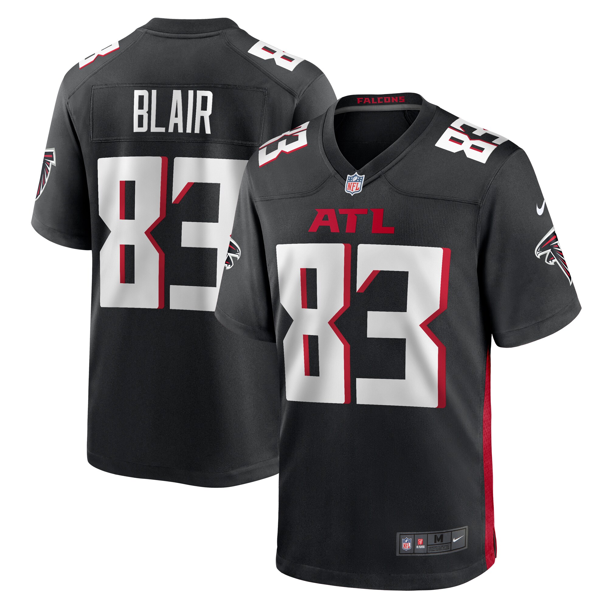 Chris Blair Atlanta Falcons  Game Jersey -  Black