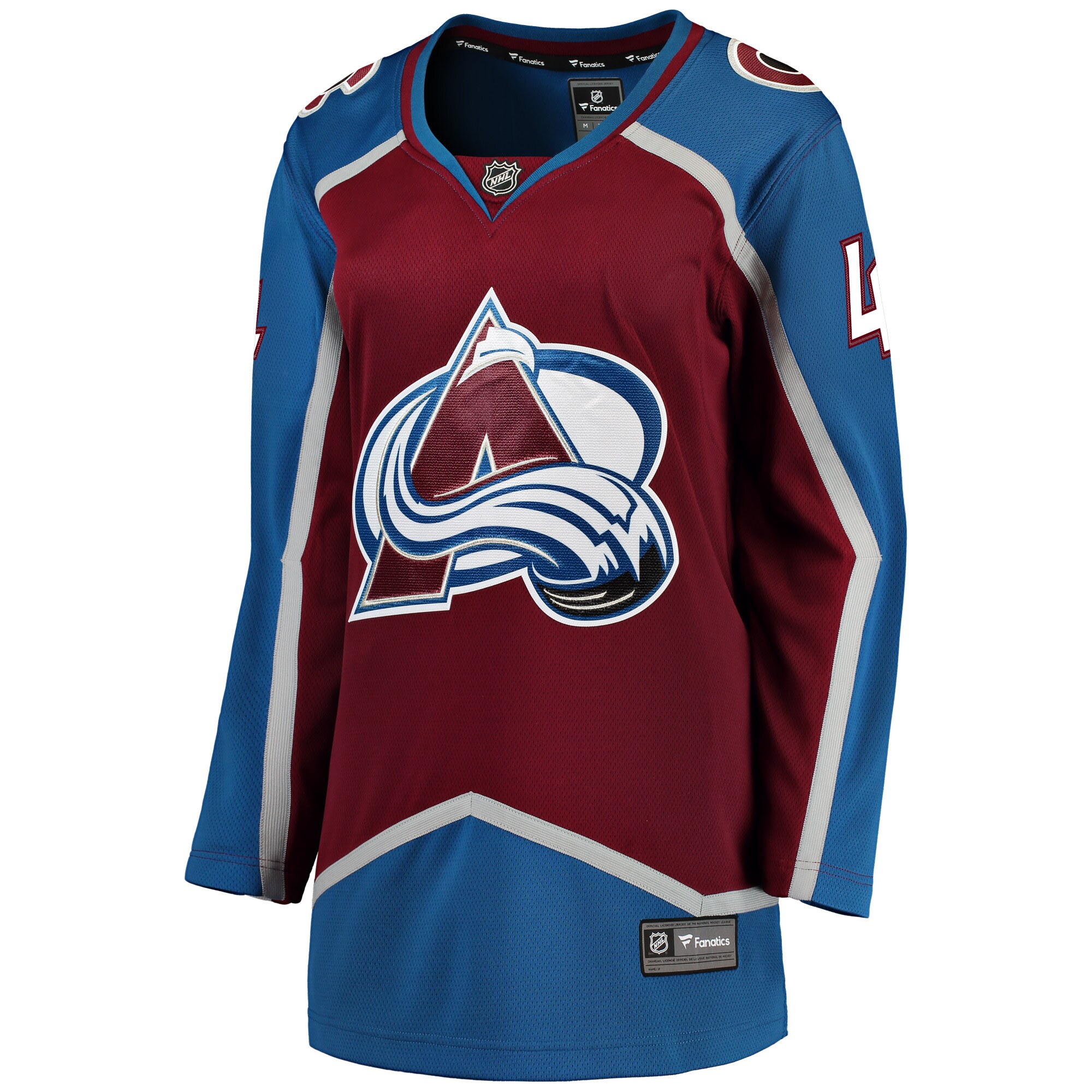 Samuel Girard Colorado Avalanche Women's Breakaway Player Jersey - Burgundy