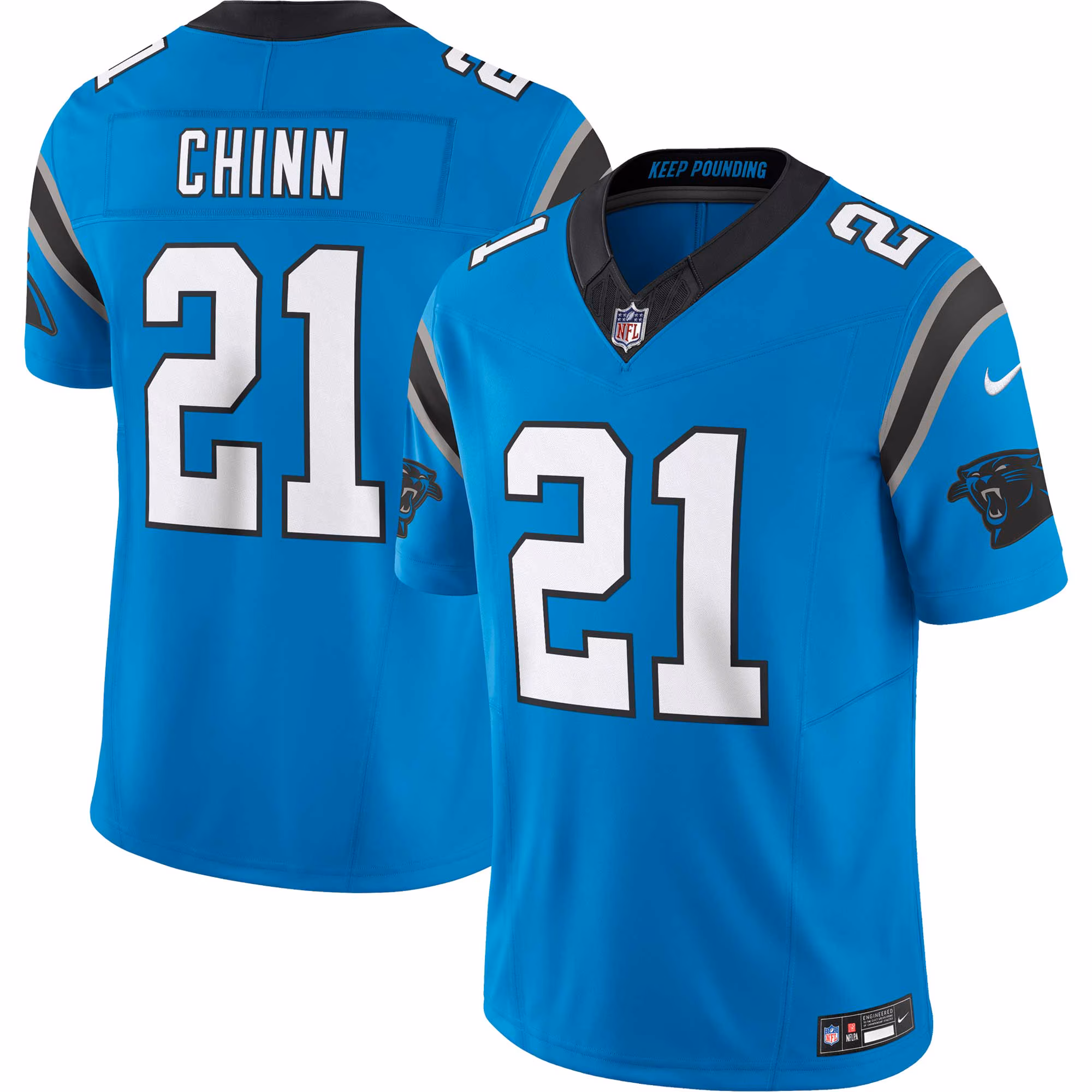 Jeremy Chinn Carolina Panthers Vapor F.U.S.E. Limited Jersey - Blue
