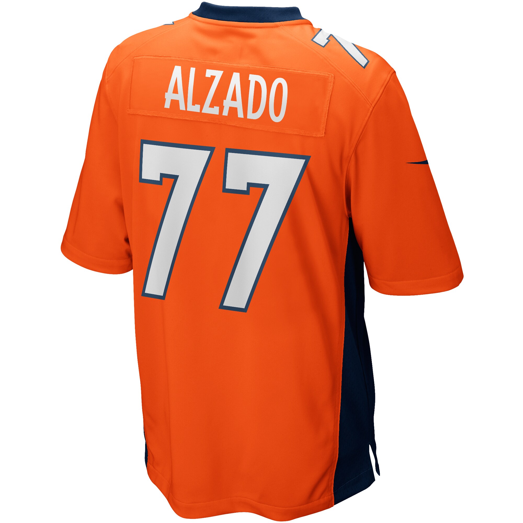 Lyle Alzado Denver Broncos Game Retired Player Jersey - Orange