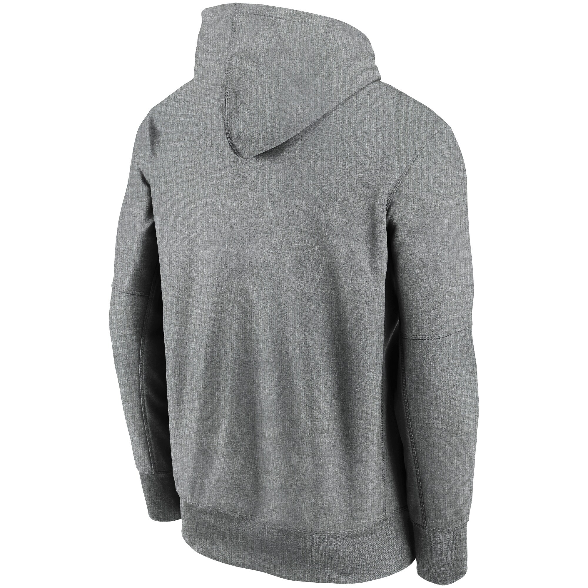 New York Giants Wordmark Therma Performance Pullover Hoodie - Heathered Charcoal