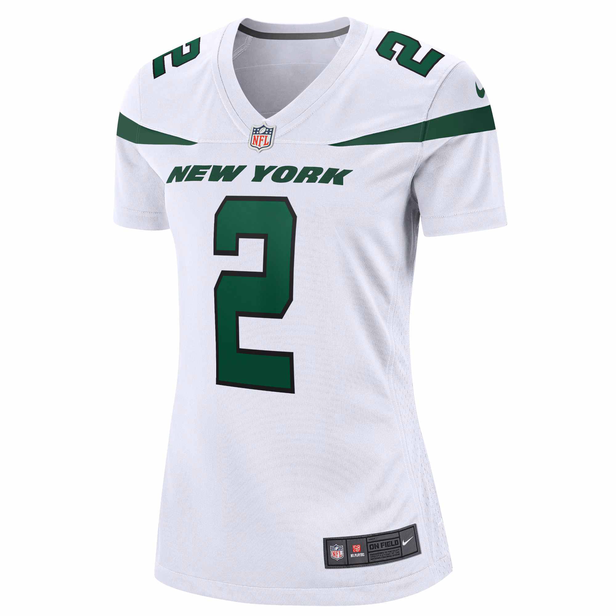 Zach Wilson New York Jets Women's Player Jersey - Green