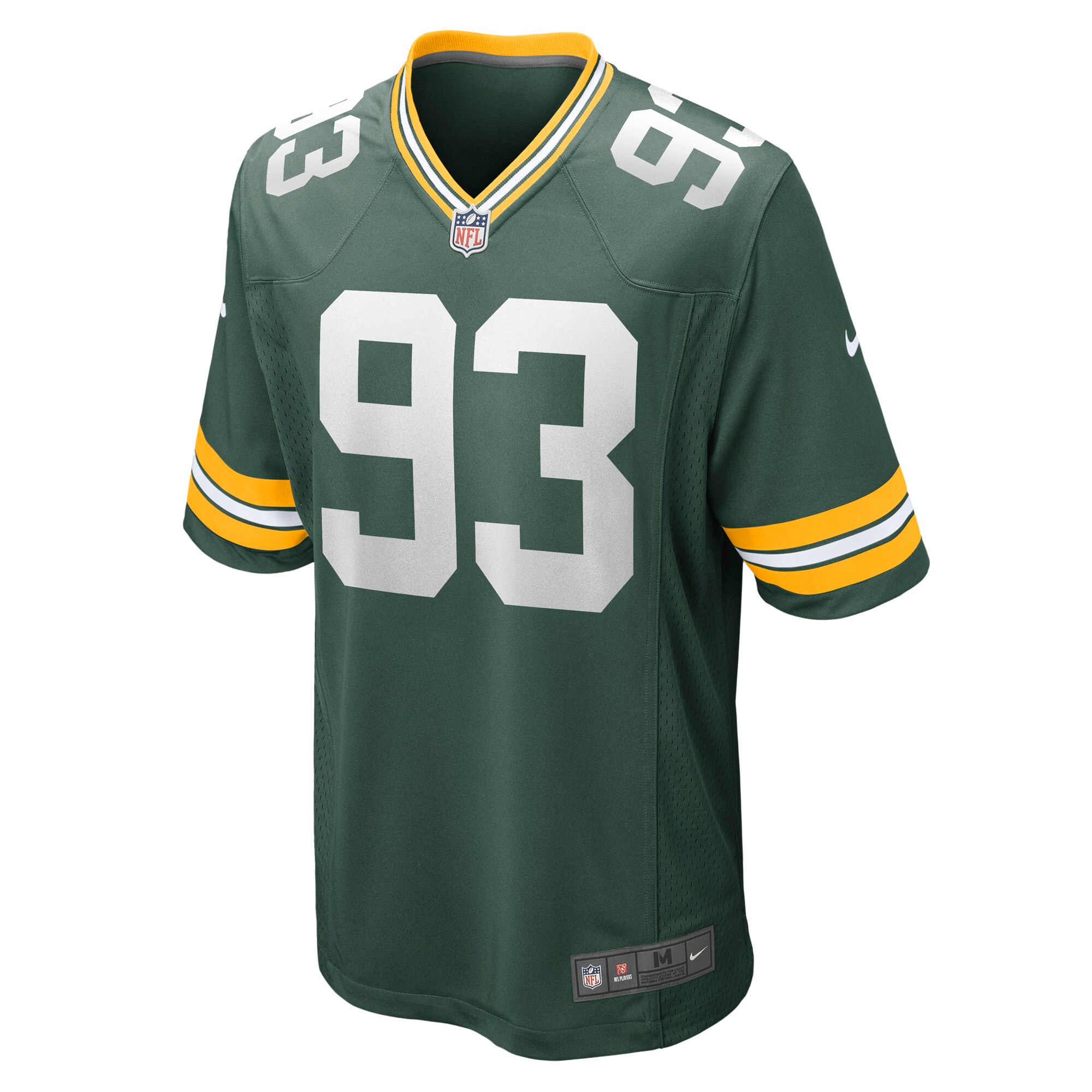 T.J. Slaton Green Bay Packers Game Jersey - Green