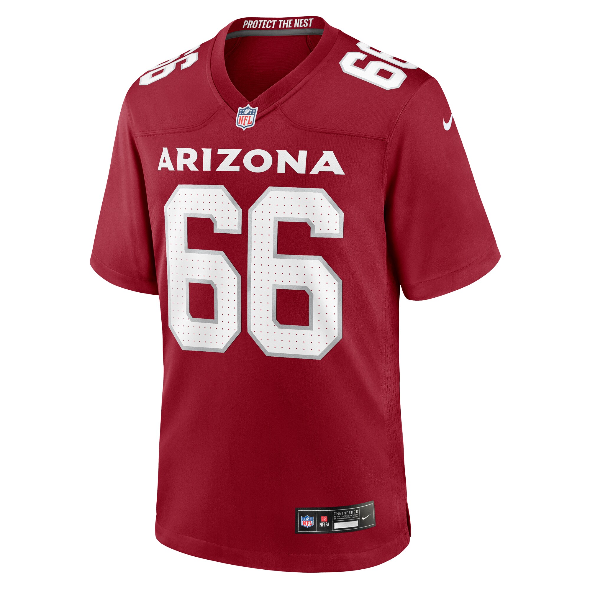 Jackson Barton Arizona Cardinals Team Game Jersey -  Cardinal