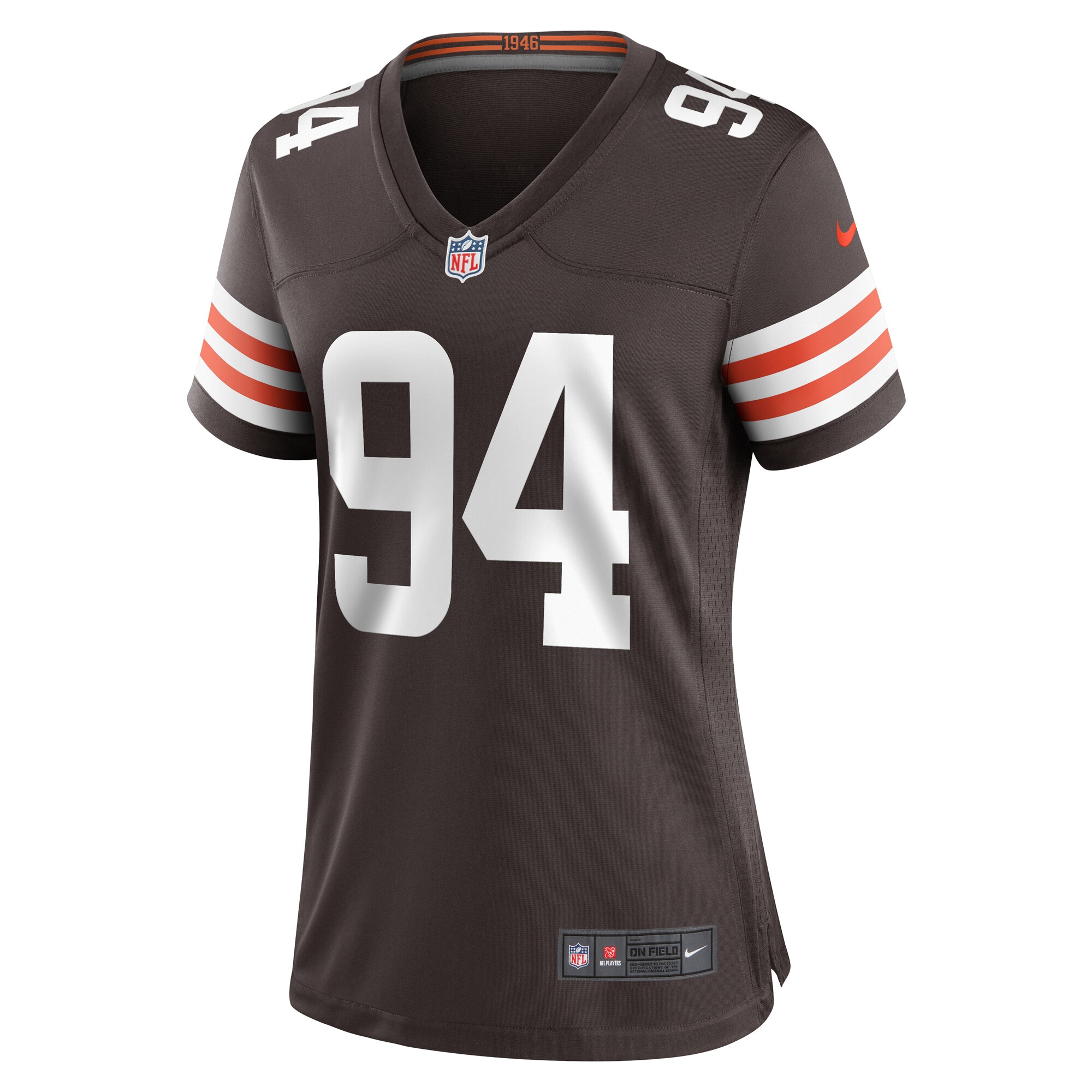 Dalvin Tomlinson Cleveland Browns Women's Game Player Jersey - Brown