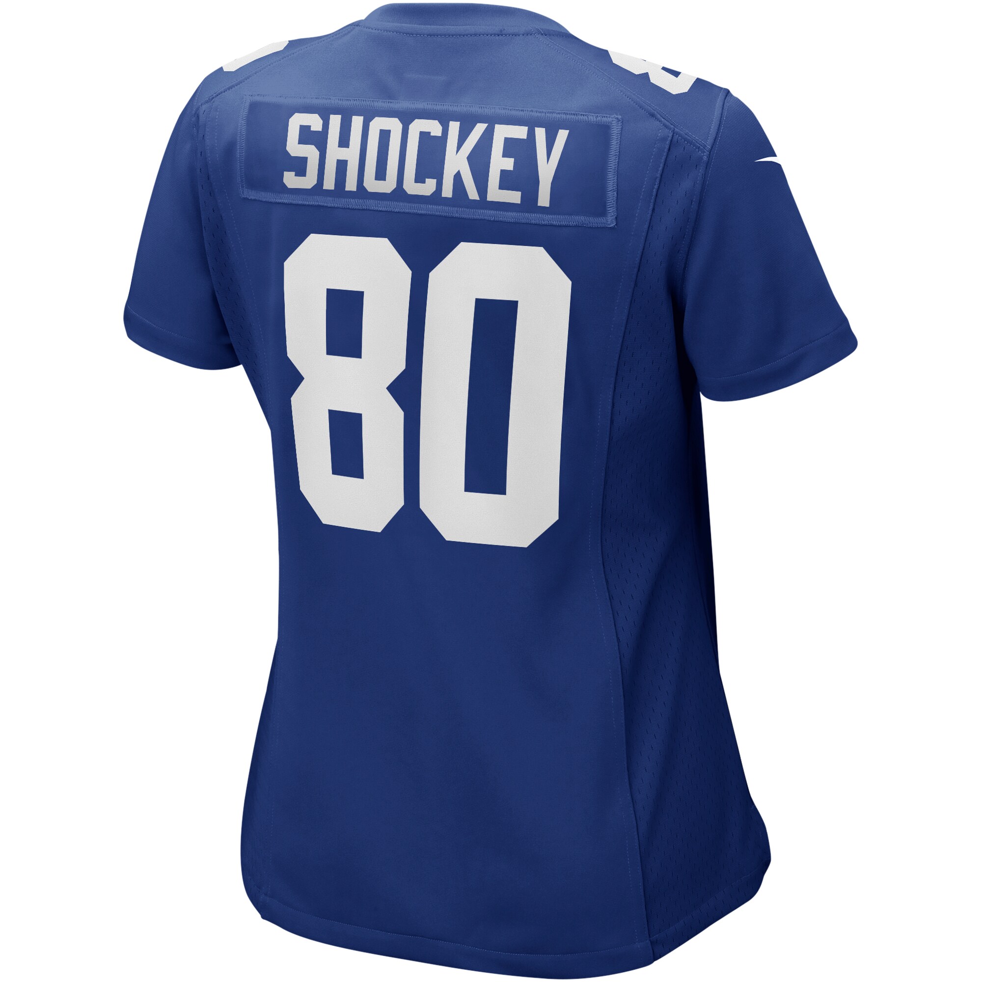 Jeremy Shockey New York Giants Women's Game Retired Player Jersey - Royal