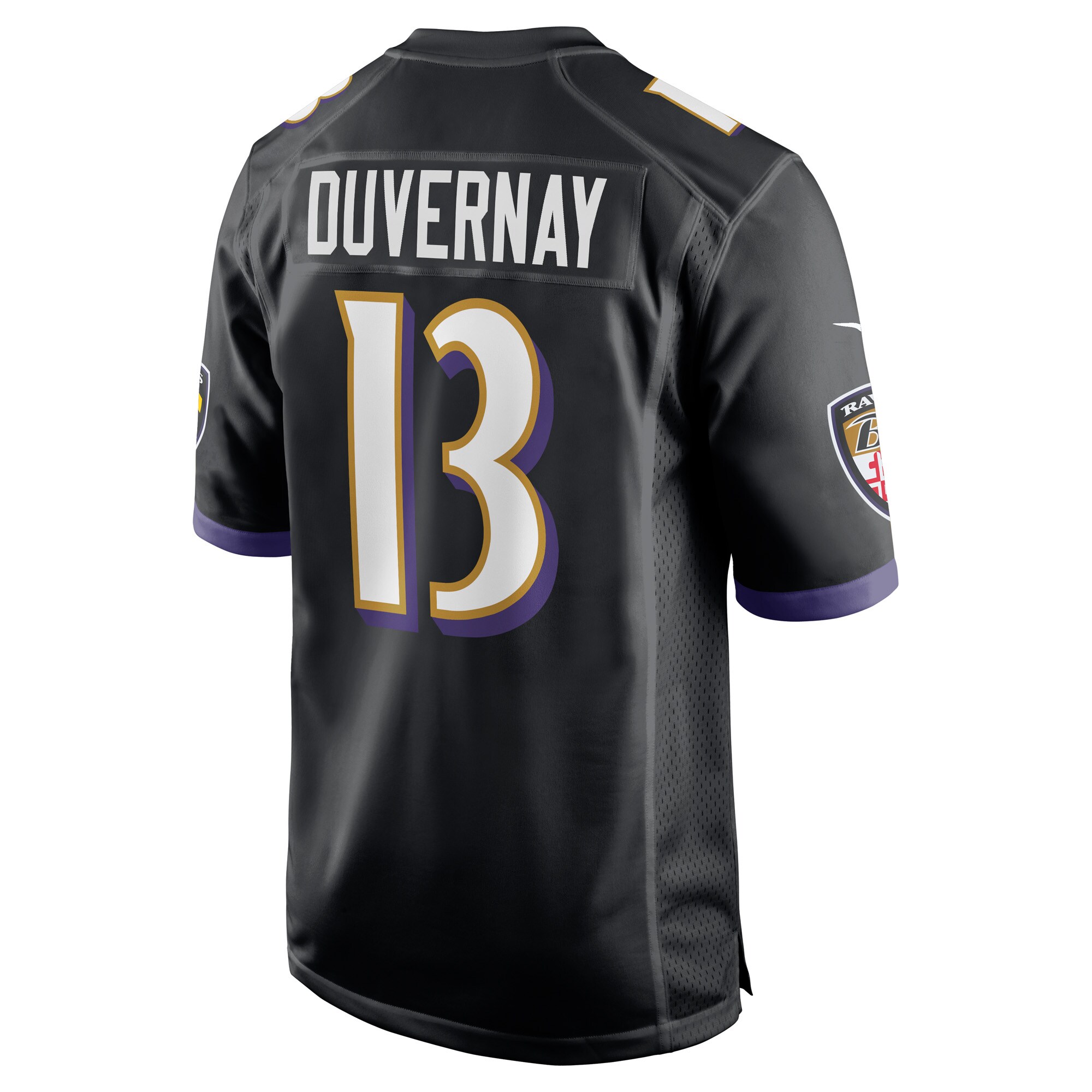 Devin Duvernay Baltimore Ravens  Game Player Jersey - Black