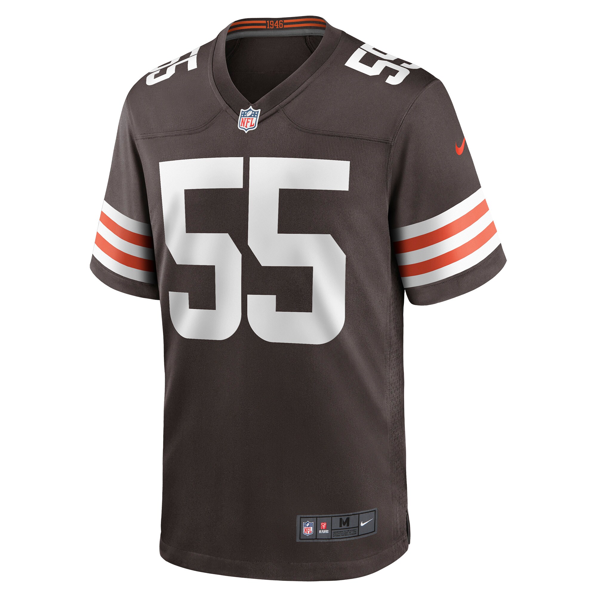 Ethan Pocic Cleveland Browns Game Jersey - Brown