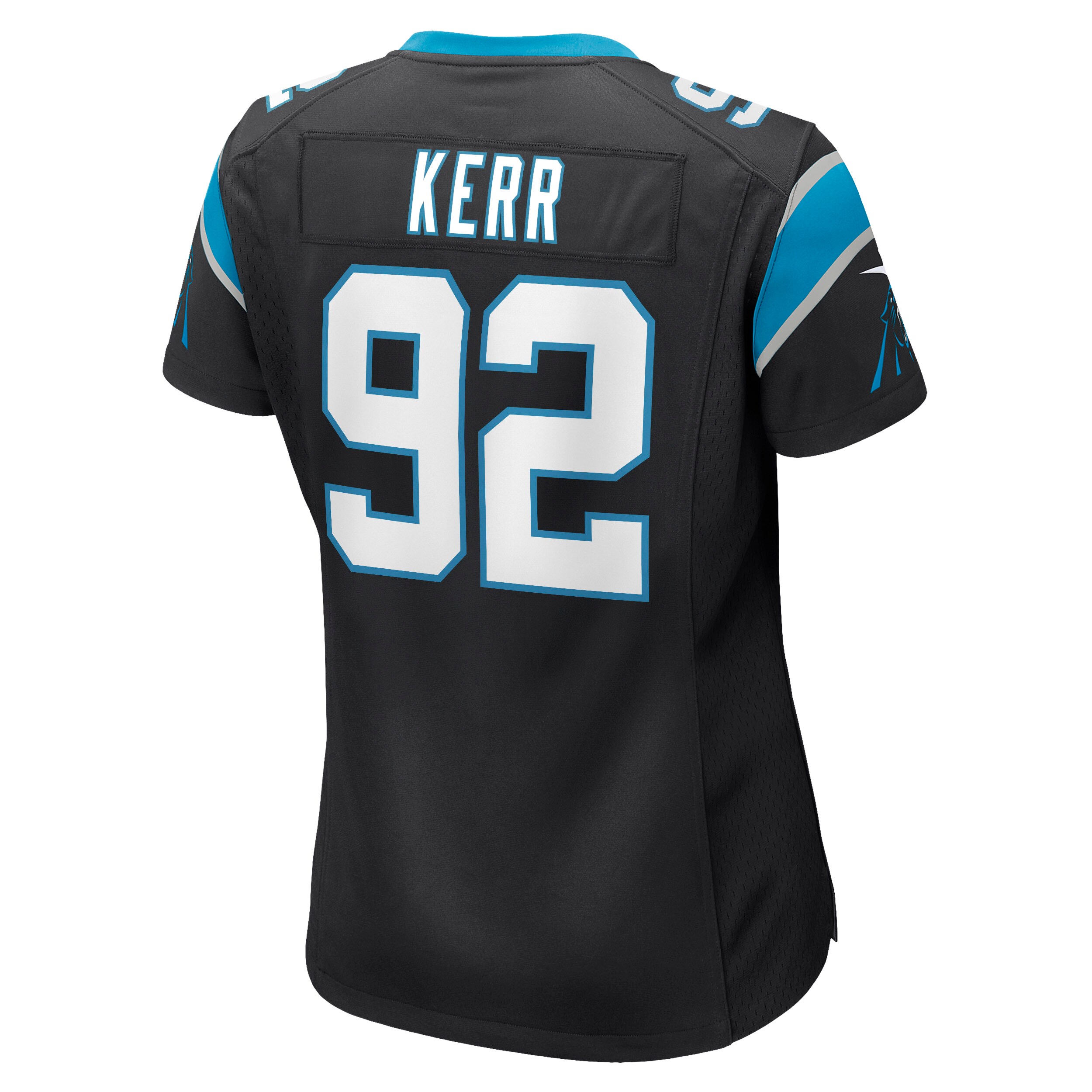 Zach Kerr Carolina Panthers Women's Game Jersey - Black