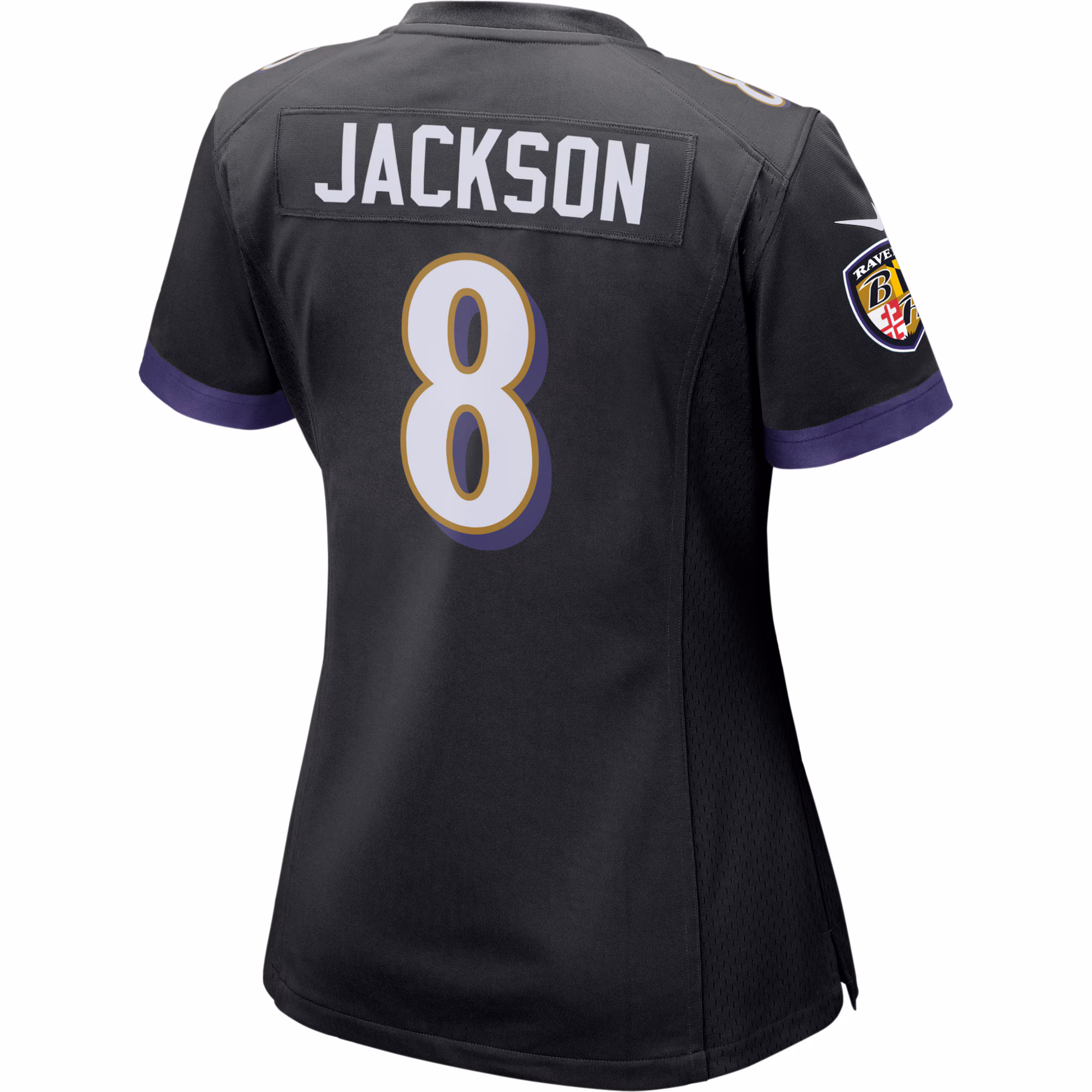 Lamar Jackson Baltimore Ravens Women's Alternate Game Player Jersey - Purple