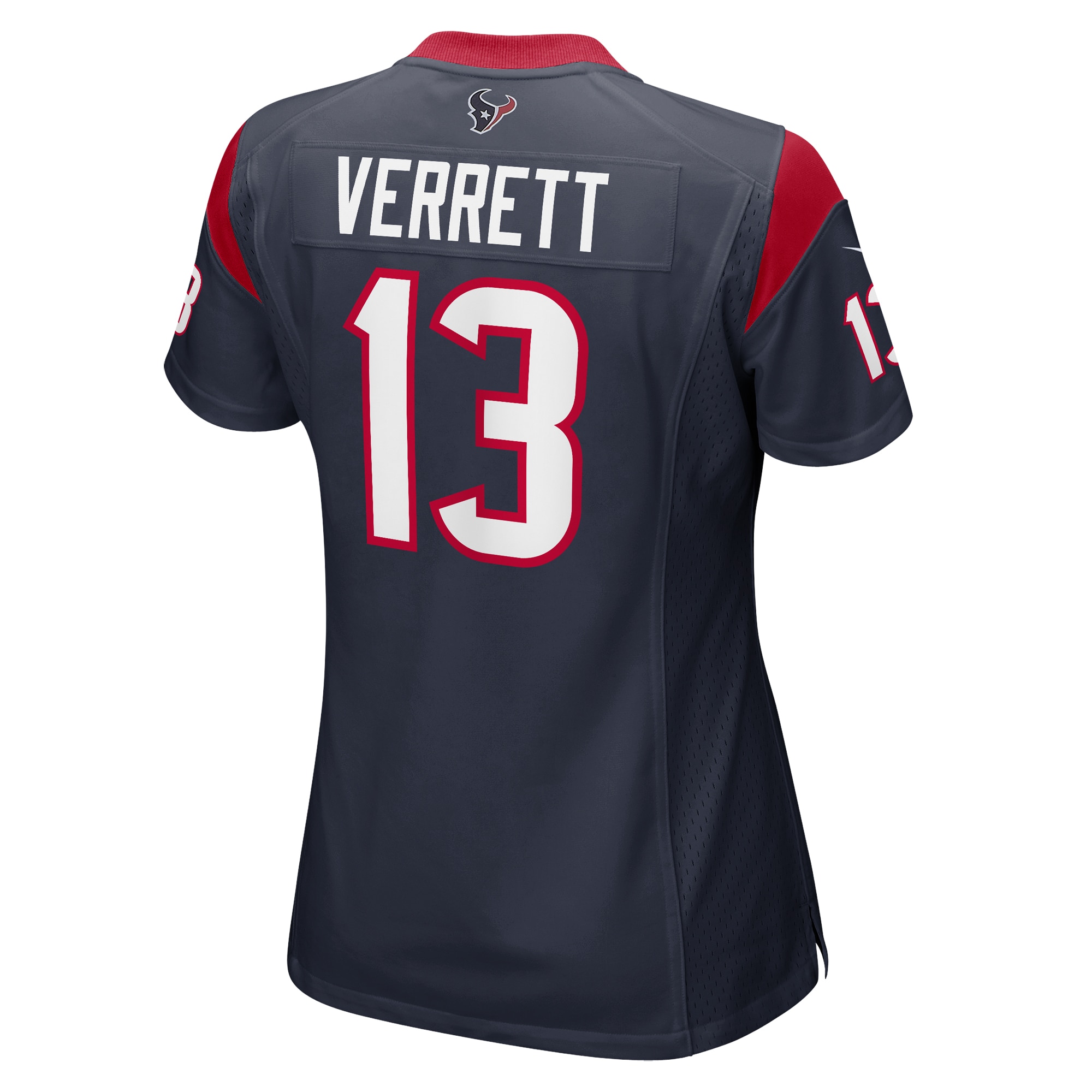 Jason Verrett Houston Texans Women's  Game Jersey -  Navy