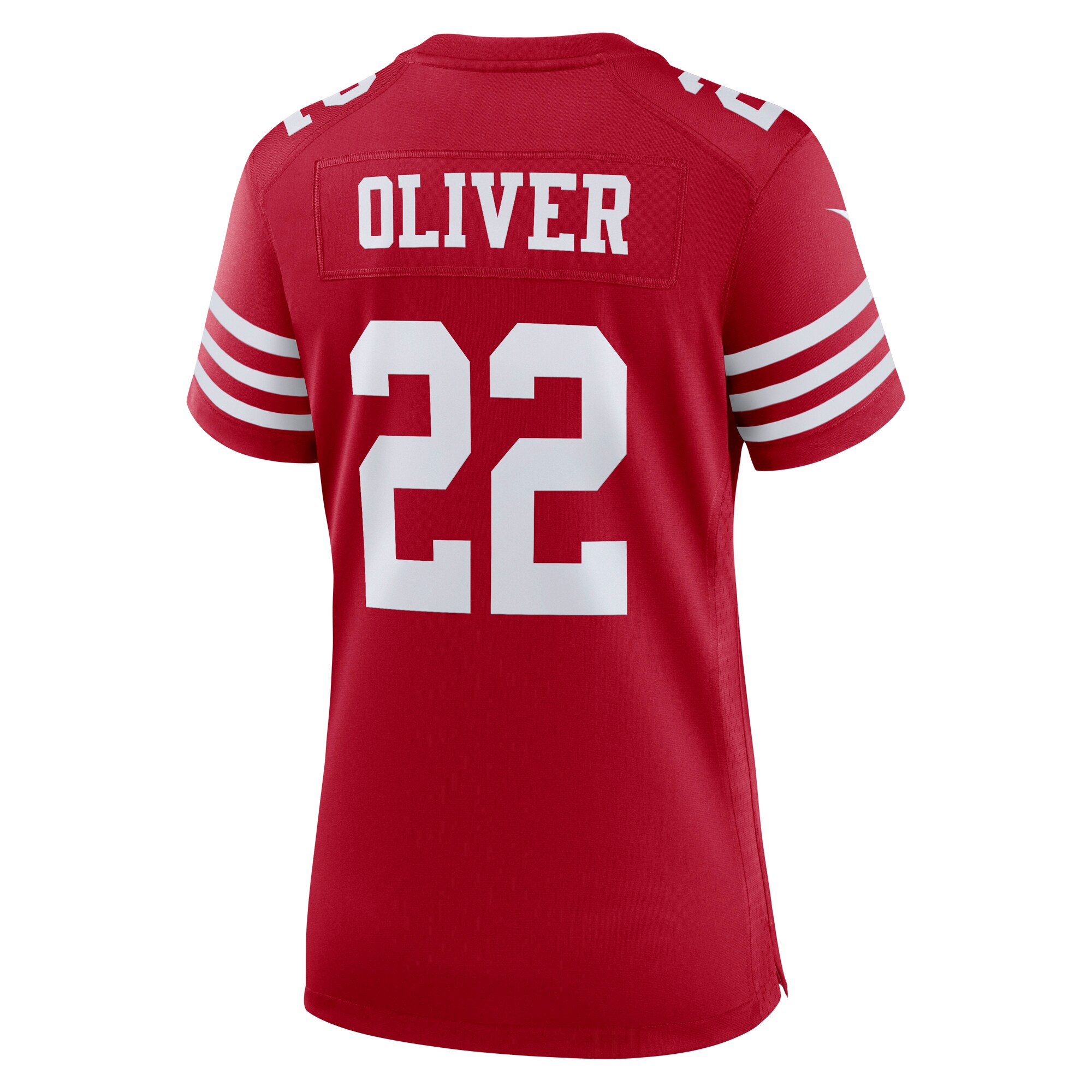 Isaiah Oliver San Francisco 49ers  Women's  Women's All Player Jersey - Scarlet