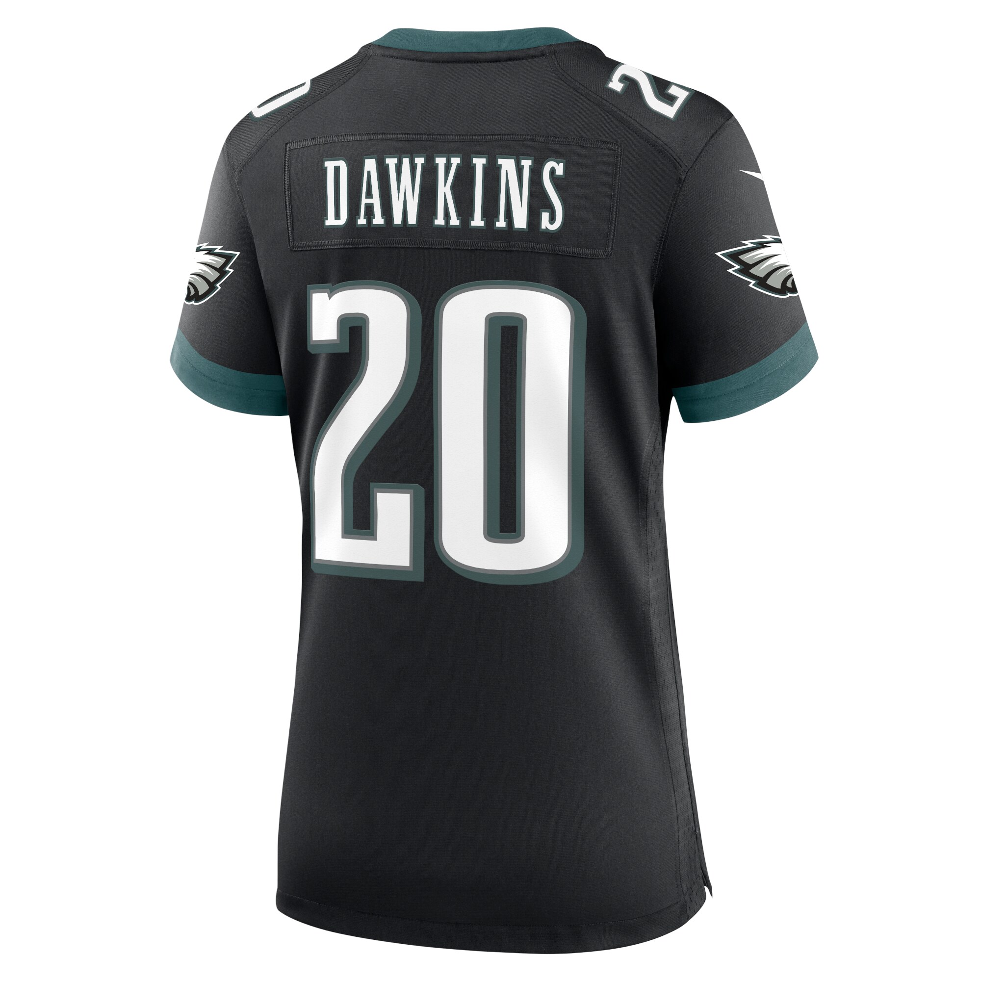 Brian Dawkins Philadelphia Eagles Women's Alternate Game Jersey - Black