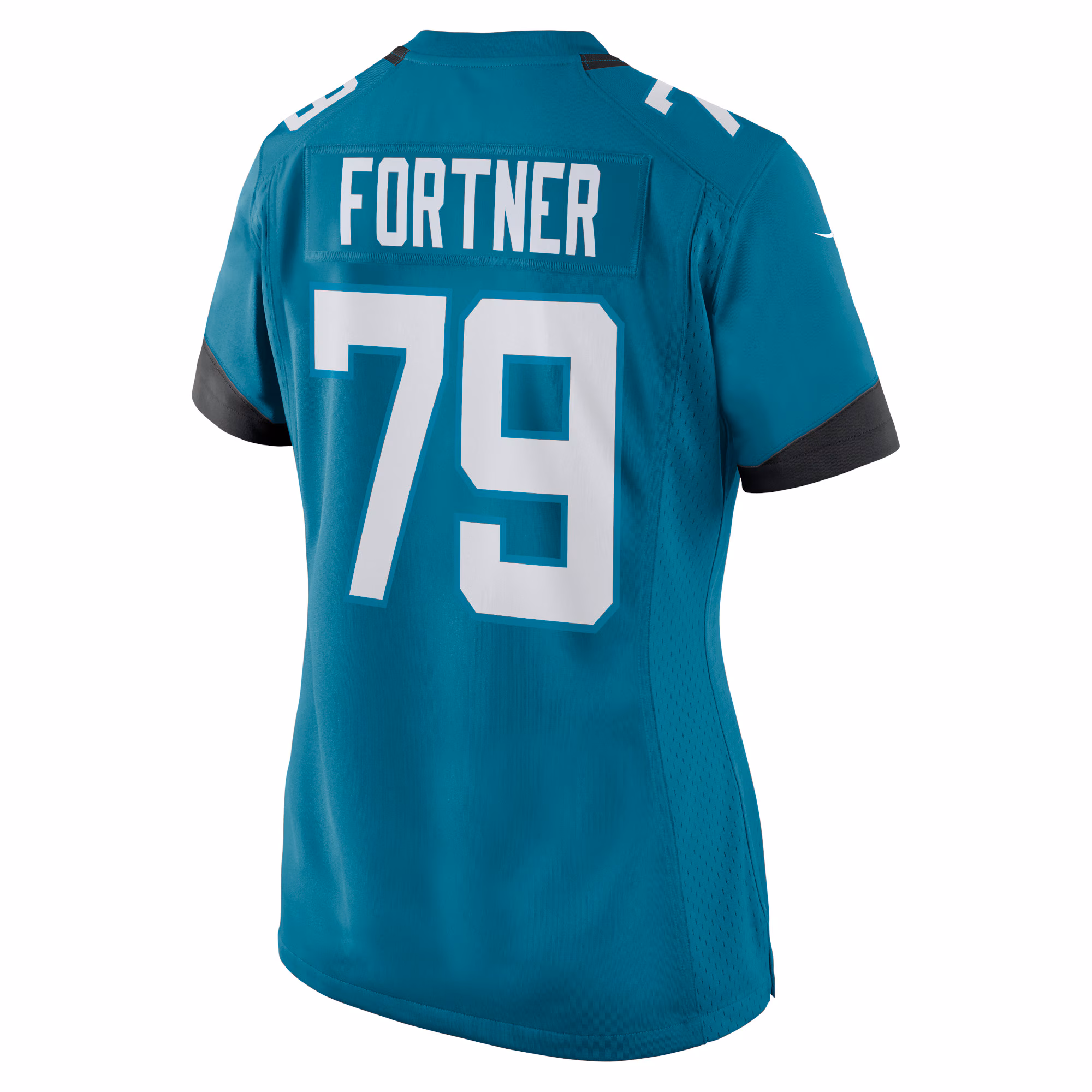 Luke Fortner Jacksonville Jaguars Women's Game Jersey - Teal