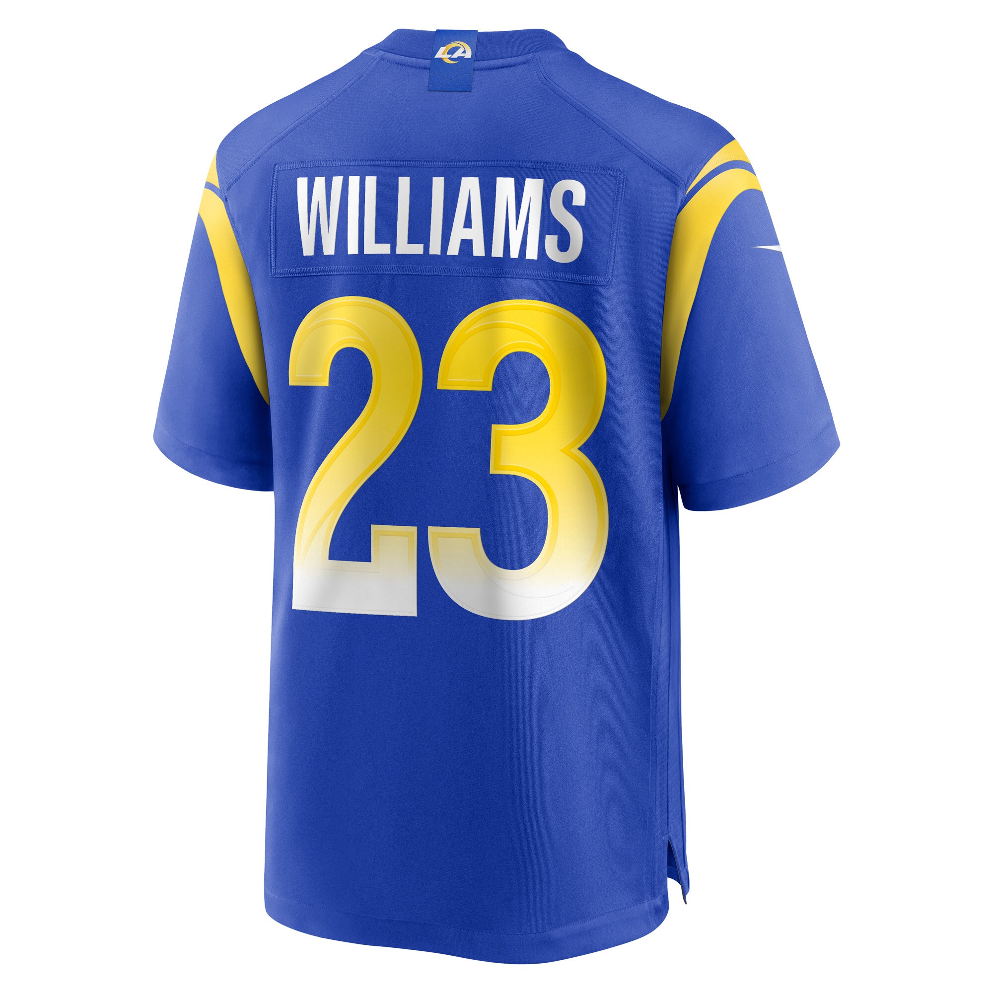 Kyren Williams #23 Los Angeles Rams  Game Jersey -  White