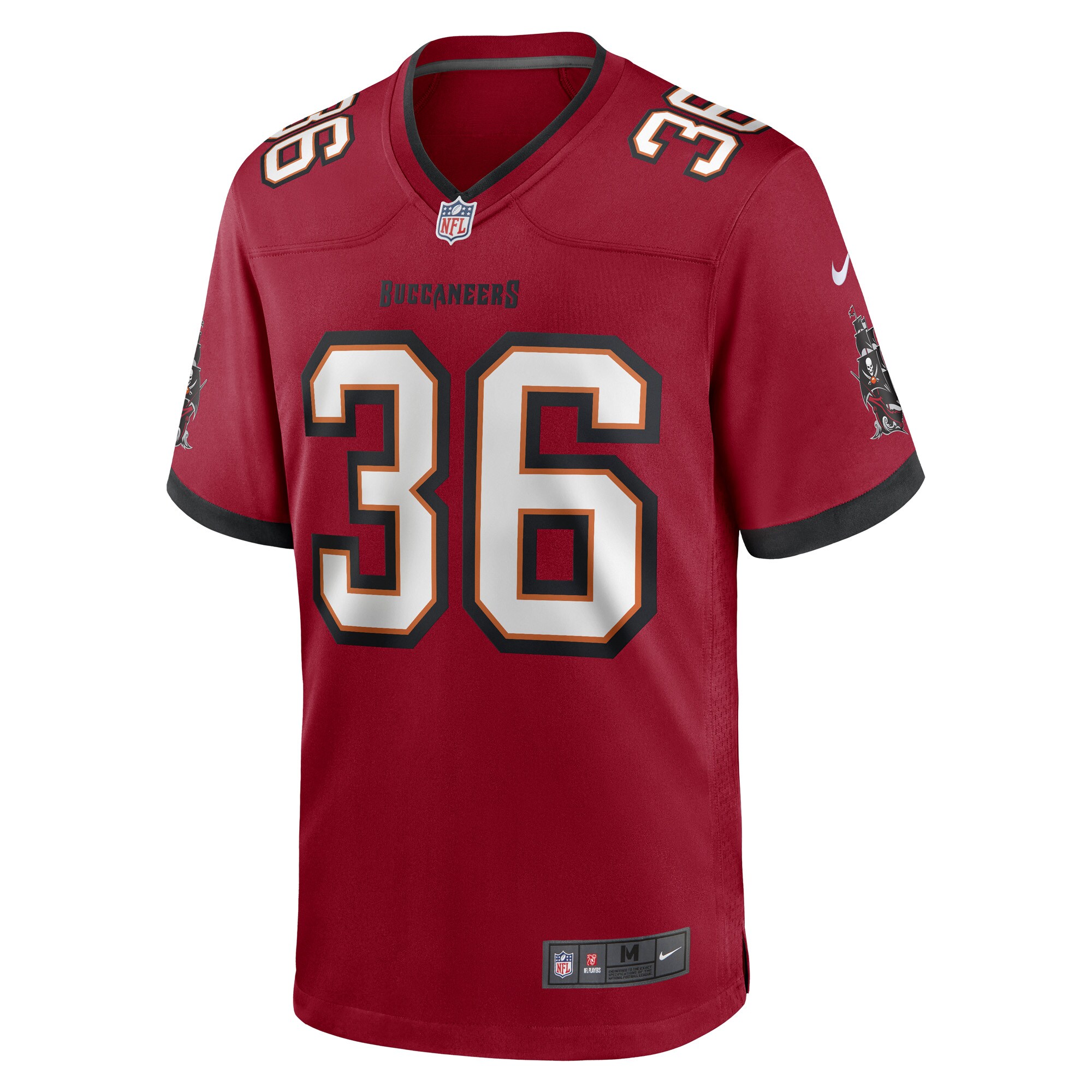 Don Gardner Tampa Bay Buccaneers  Game Player Jersey - Red