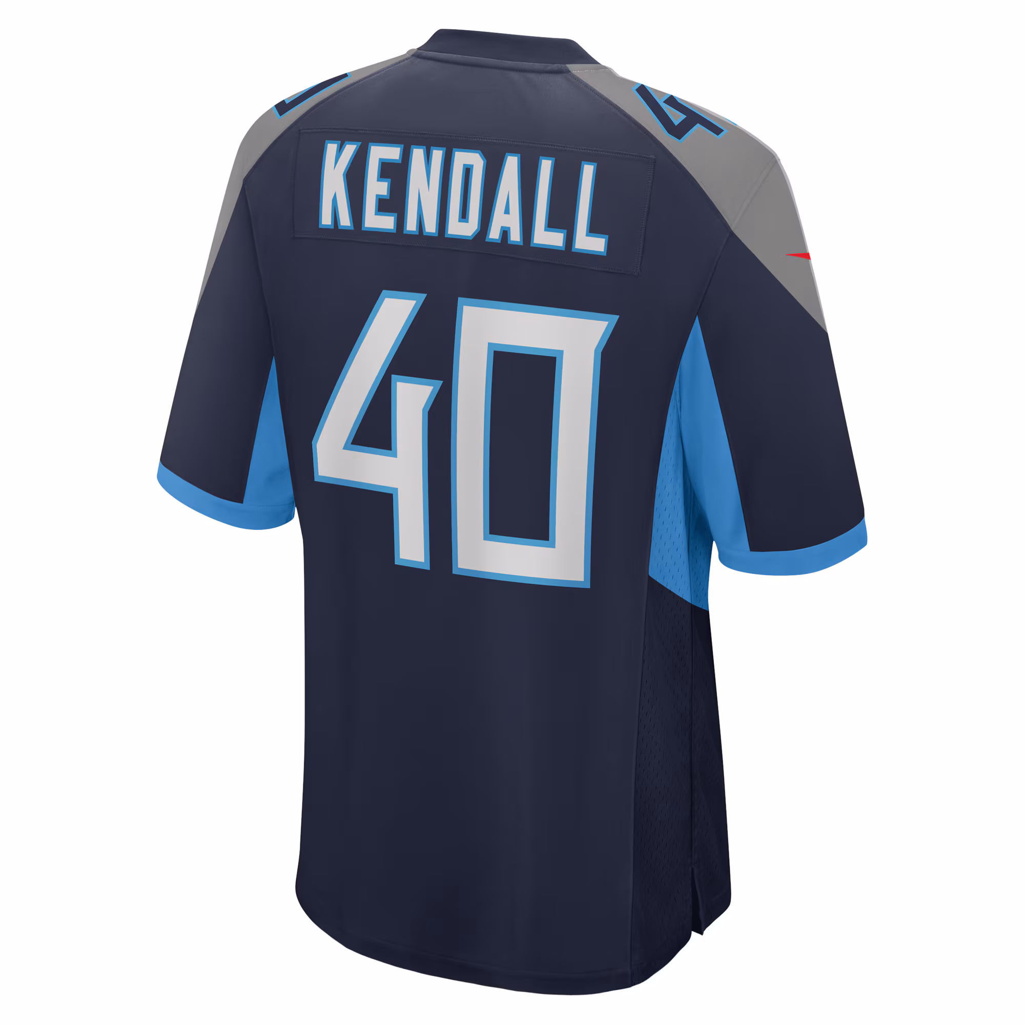 Anthony Kendall Tennessee Titans Team Game Jersey -  Navy