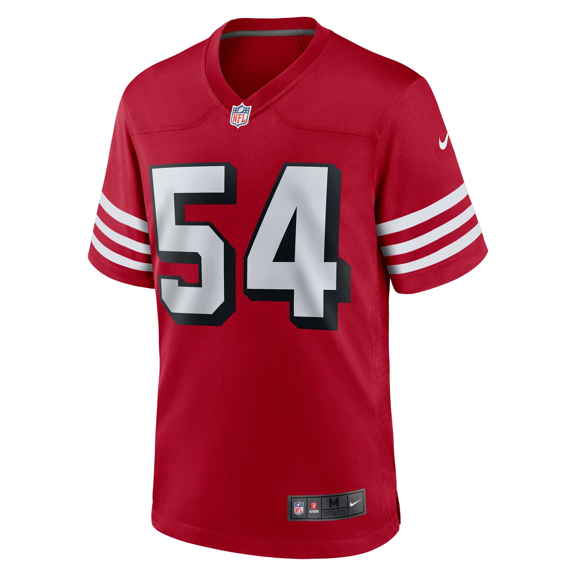 Fred Warner San Francisco 49ers  Alternate Game Jersey - Scarlet