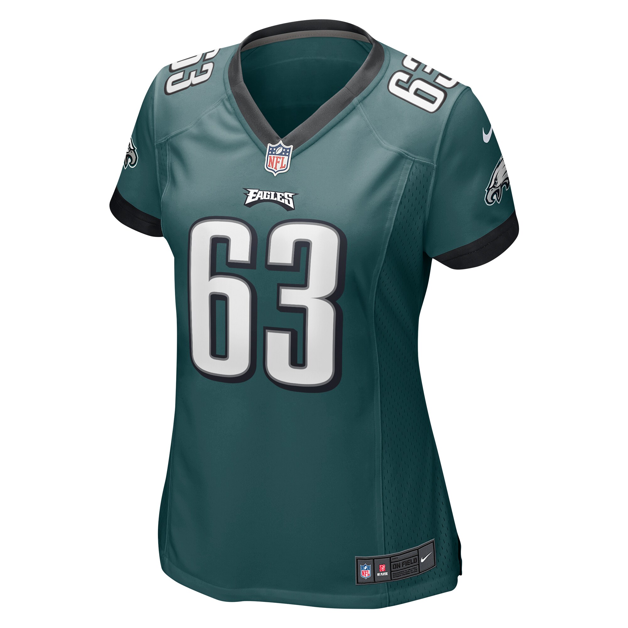 Jack Driscoll Philadelphia Eagles  Women's Game Jersey - Midnight Green