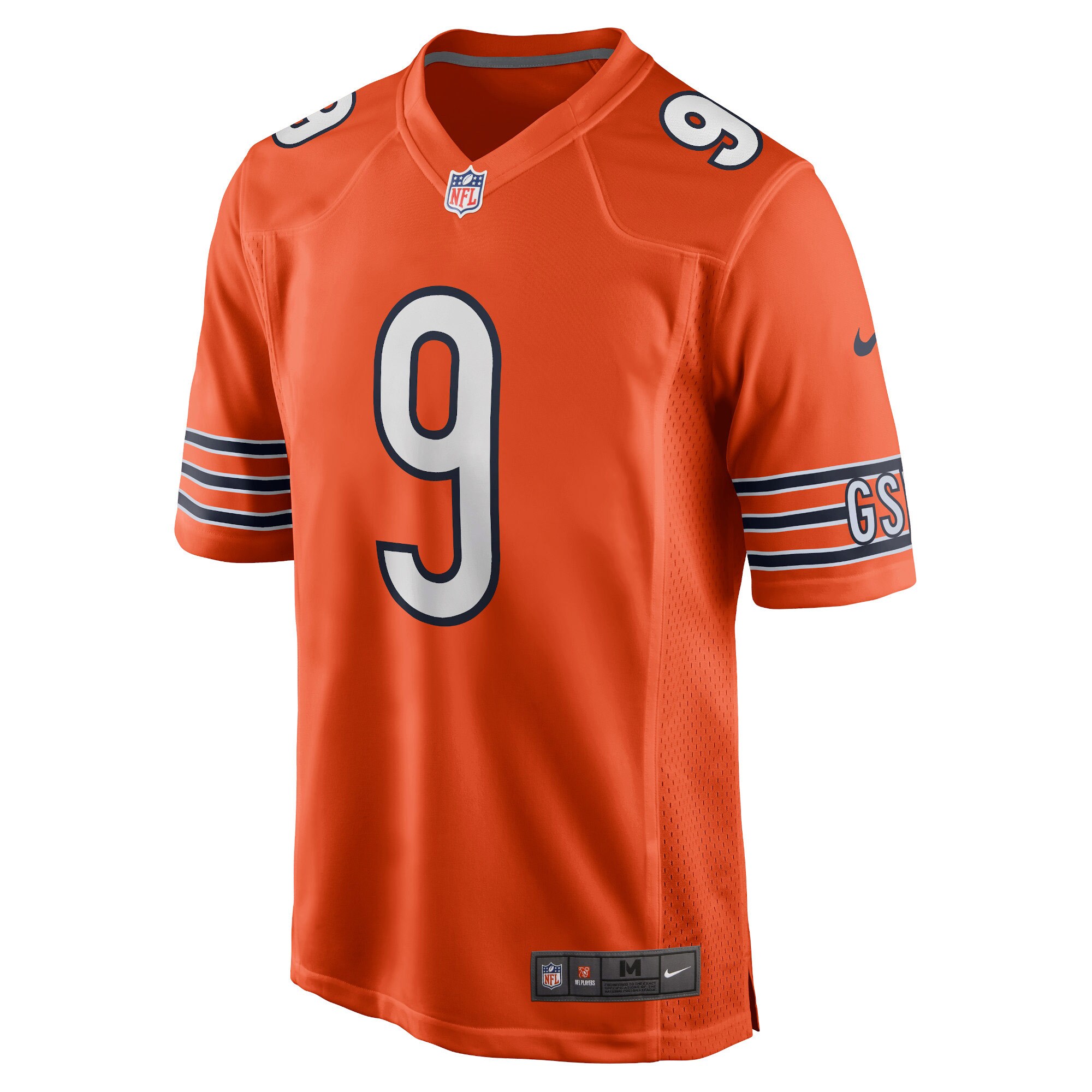 Nick Foles Chicago Bears  Game Jersey - Orange