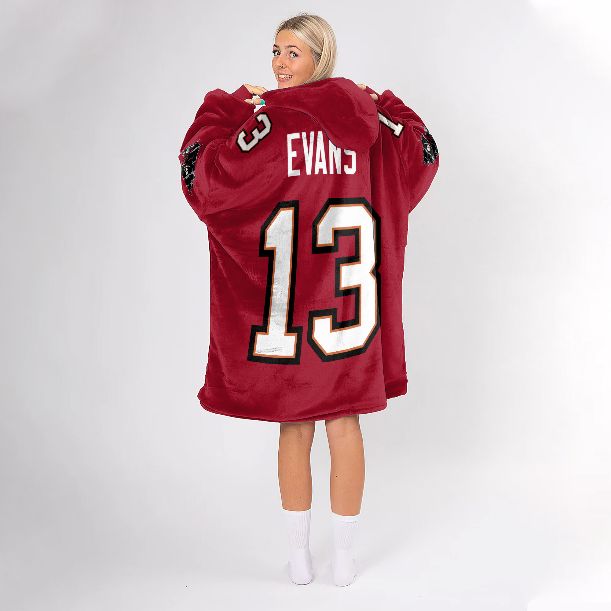 Adult M.E 13 Tampa Bay Football Unisex Blanket Hoodie