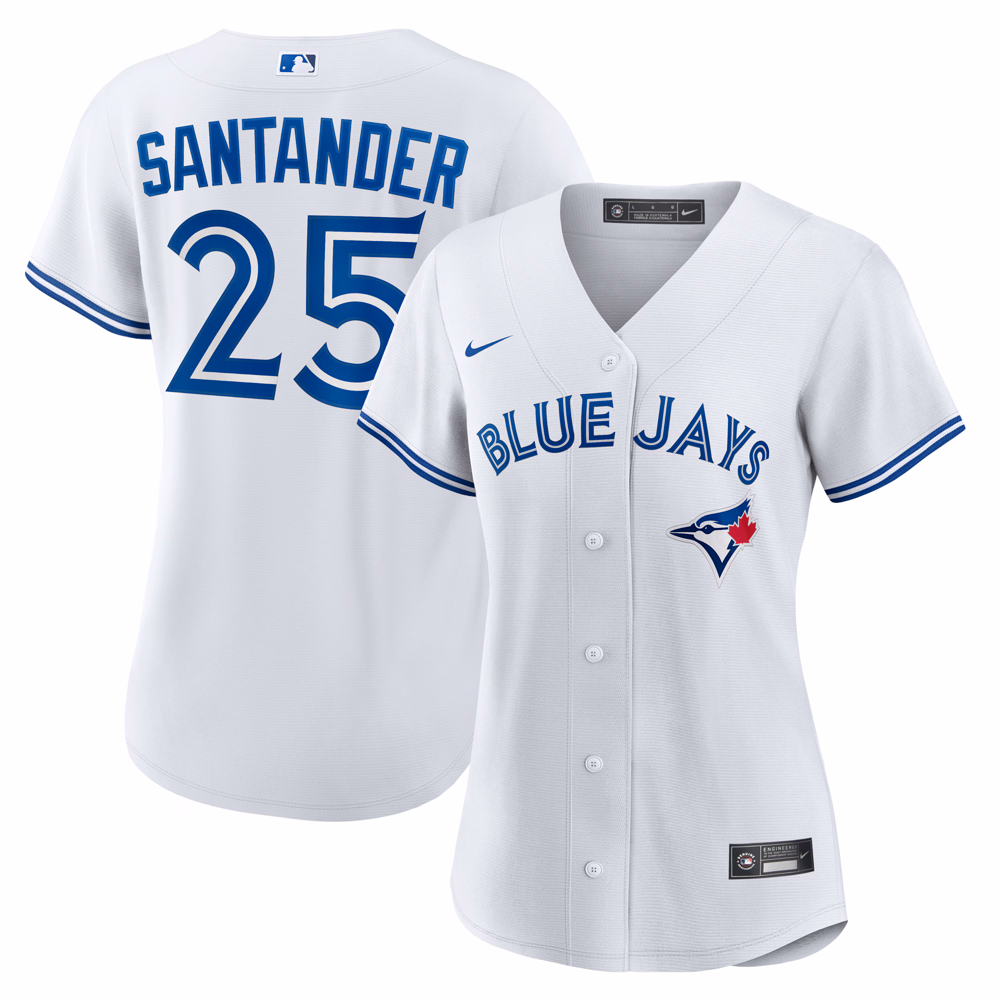 Anthony Santander Toronto Blue Jays Women's Home Replica Jersey - White