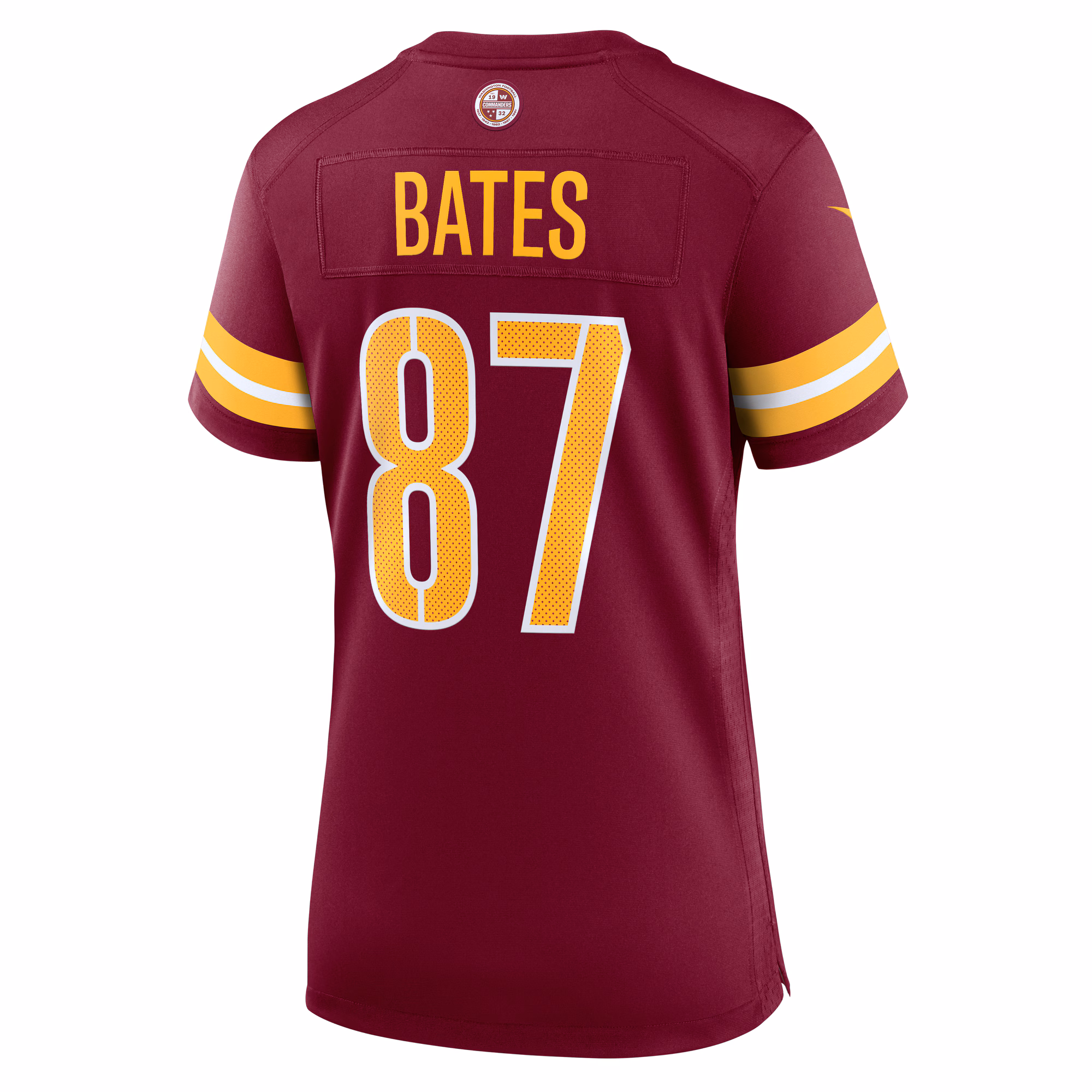 John Bates Washington Commanders Women's  Game Jersey -  Burgundy