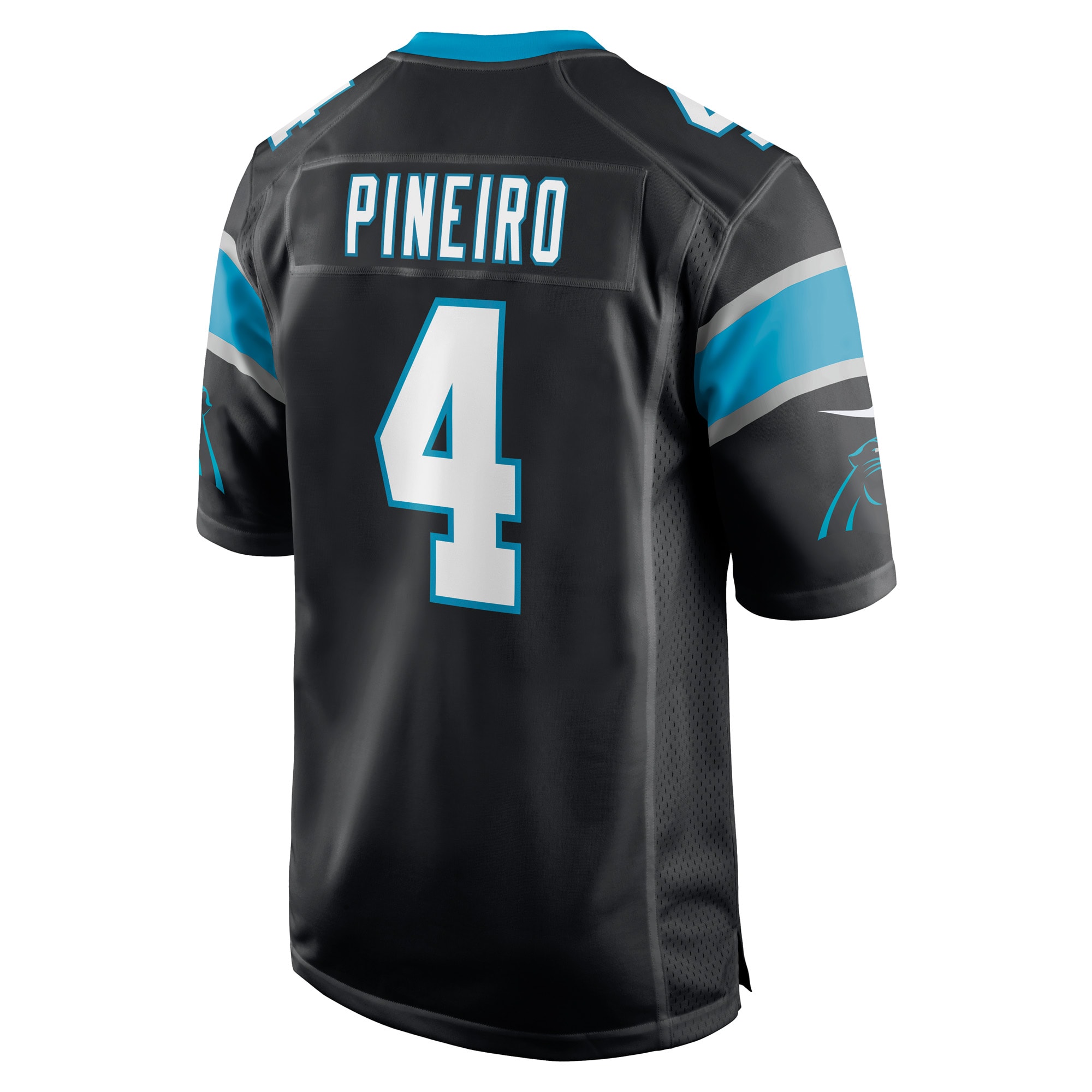 Eddy Pineiro Carolina Panthers  Game Player Jersey - Black