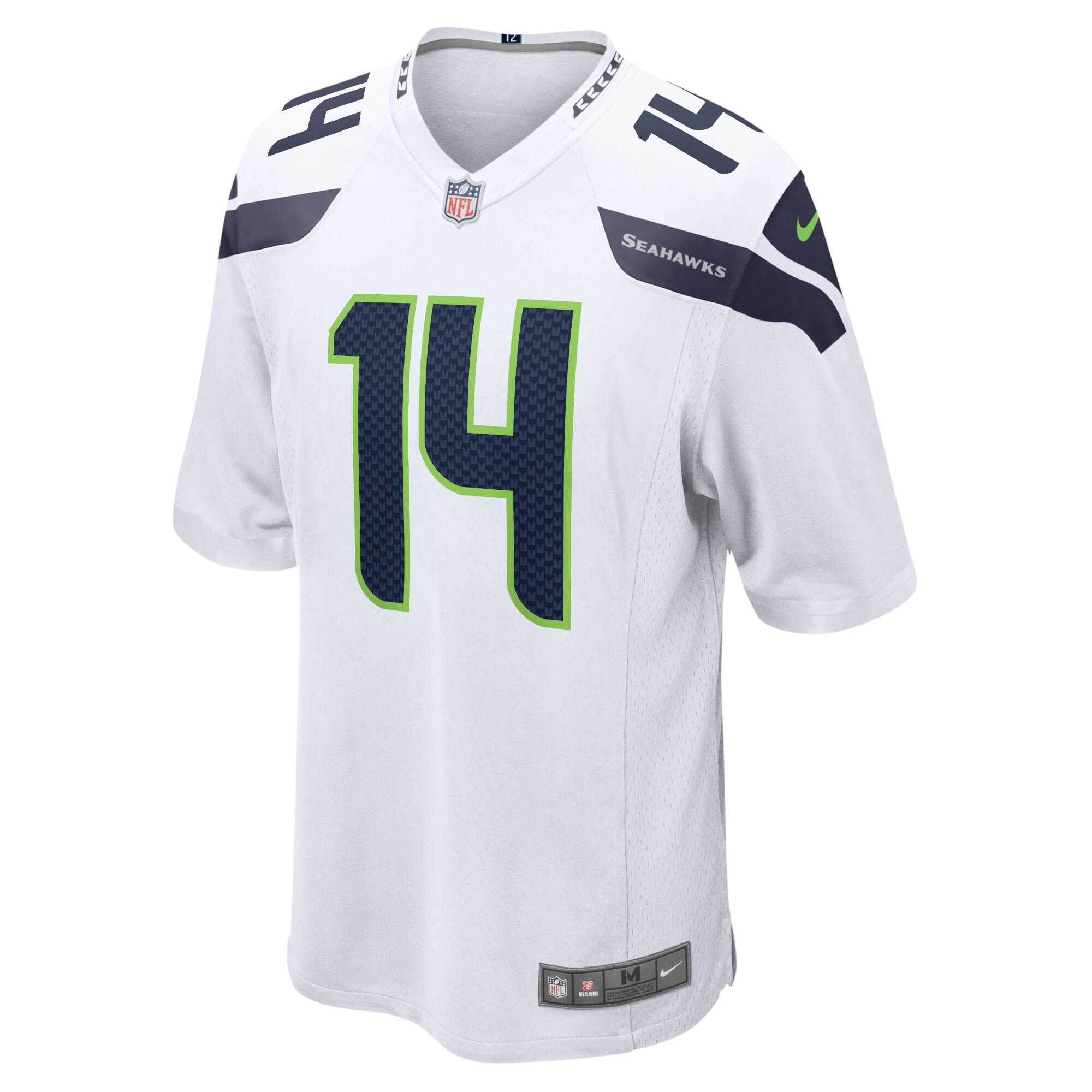 DK Metcalf Seattle Seahawks  Game Jersey - White